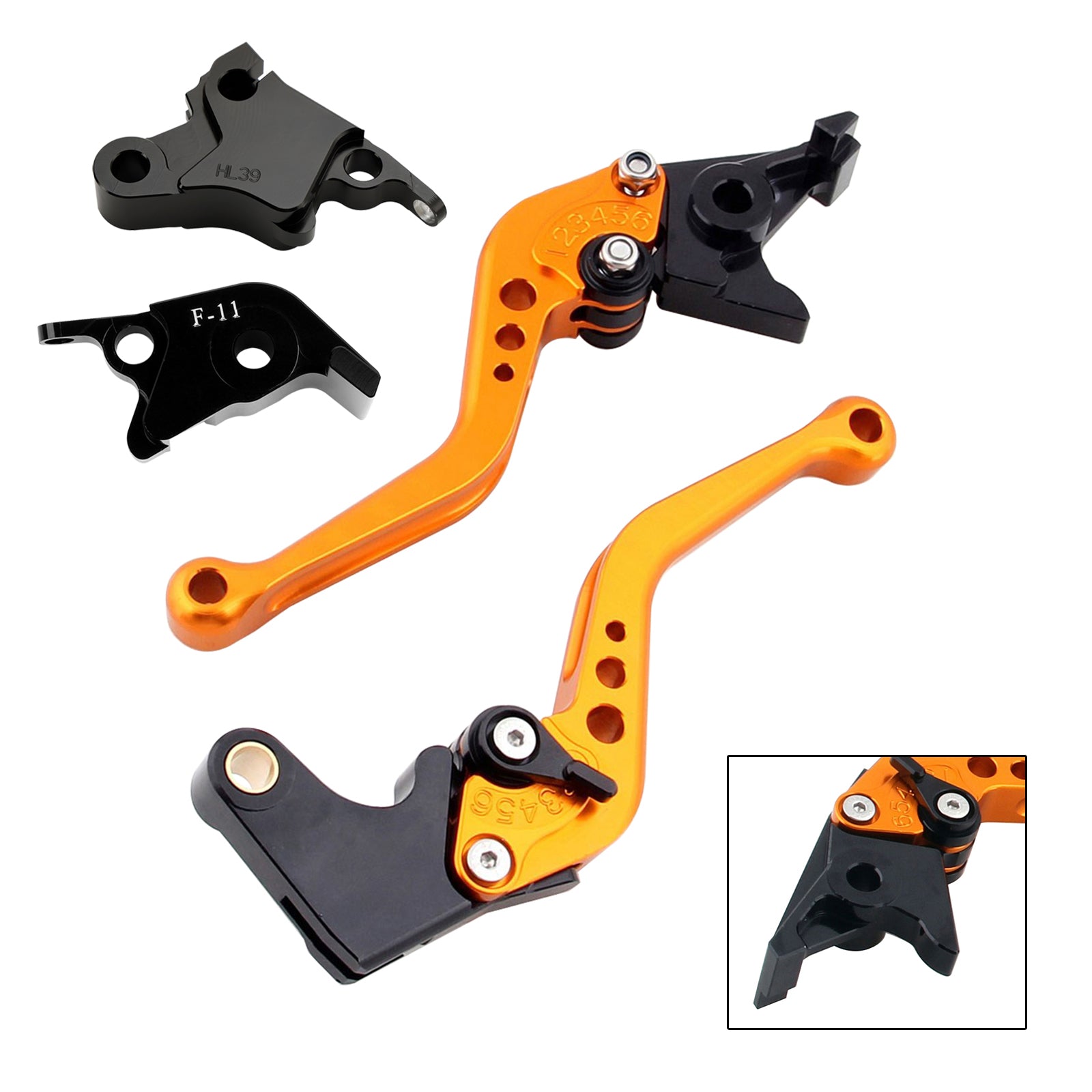 2021-2022 CFMOTO 700CL-X SPORT nova alavanca de freio de embreagem curta