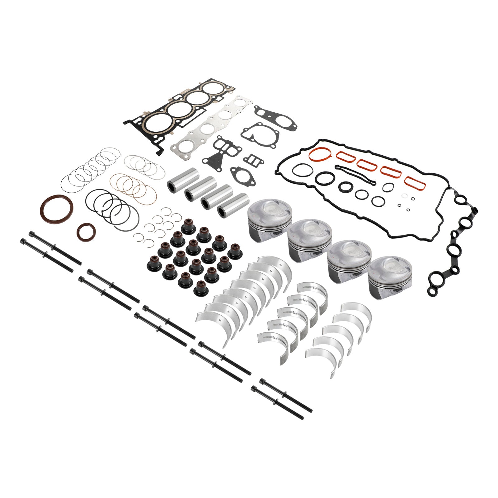 Kit de révision du joint de piston de reconstruction de moteur Hyundai Kia G4KJ 2,4 L 2011-2020