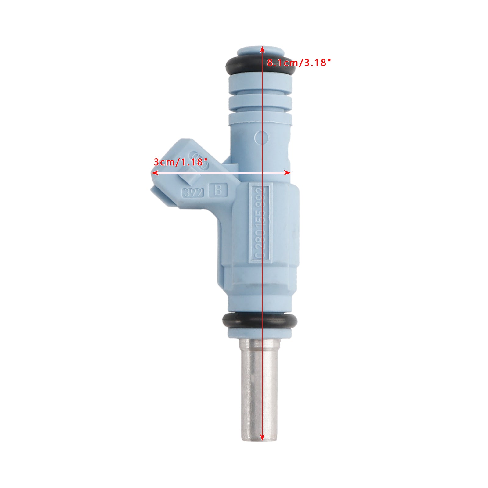 1pcs injecteur de carburant 0280155892 Fit Audi TT Quattro 1.5L 2000-2002 0280155893