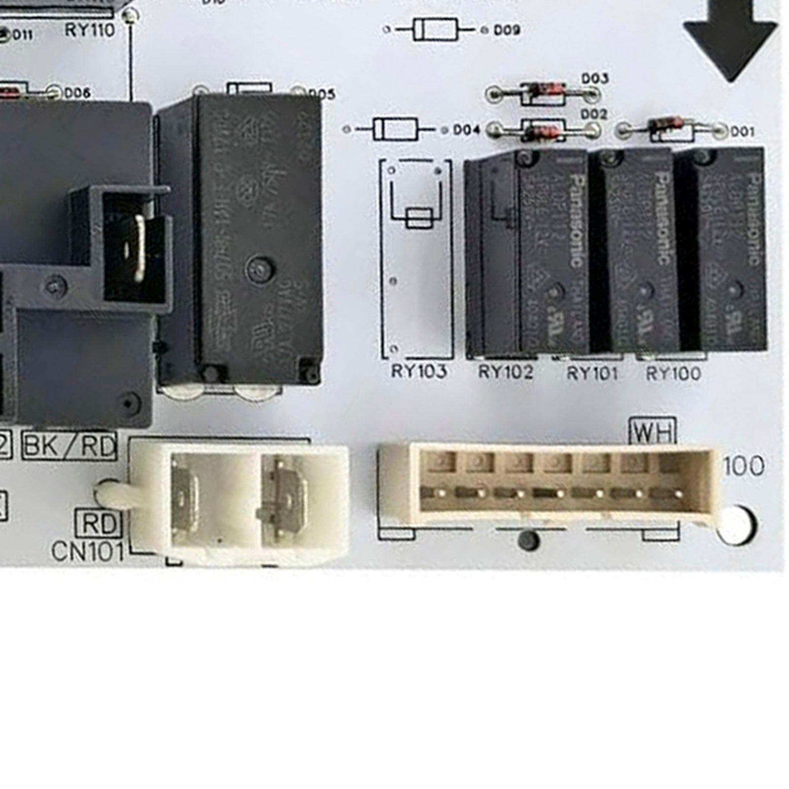 Relaisbesturingskaart EBR 74164805 voor LG-fornuis/fornuis/ovens