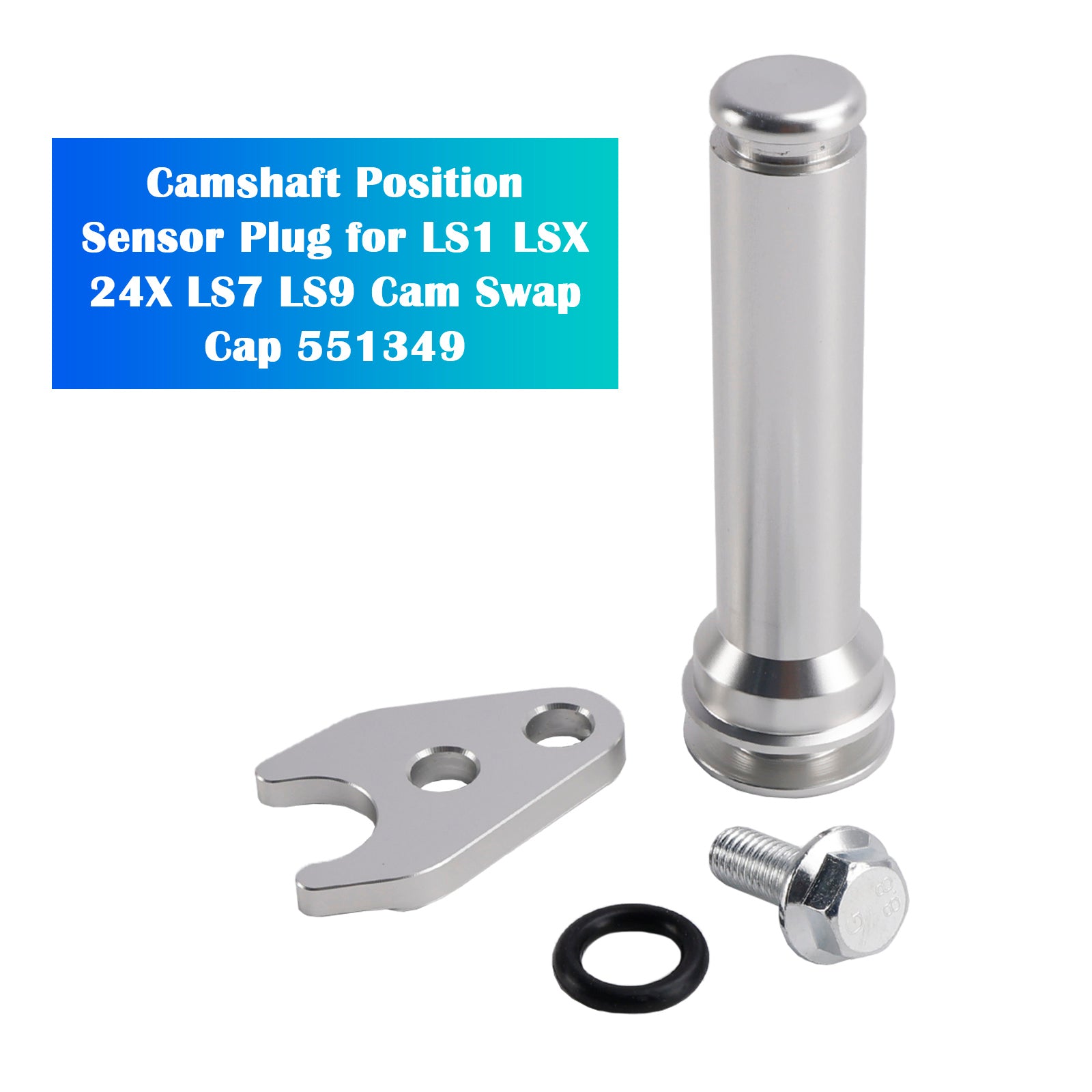 Enchufe del sensor de posición del árbol de levas para LS1 LSX 24X LS7 LS9 Tapa de intercambio de levas 551349