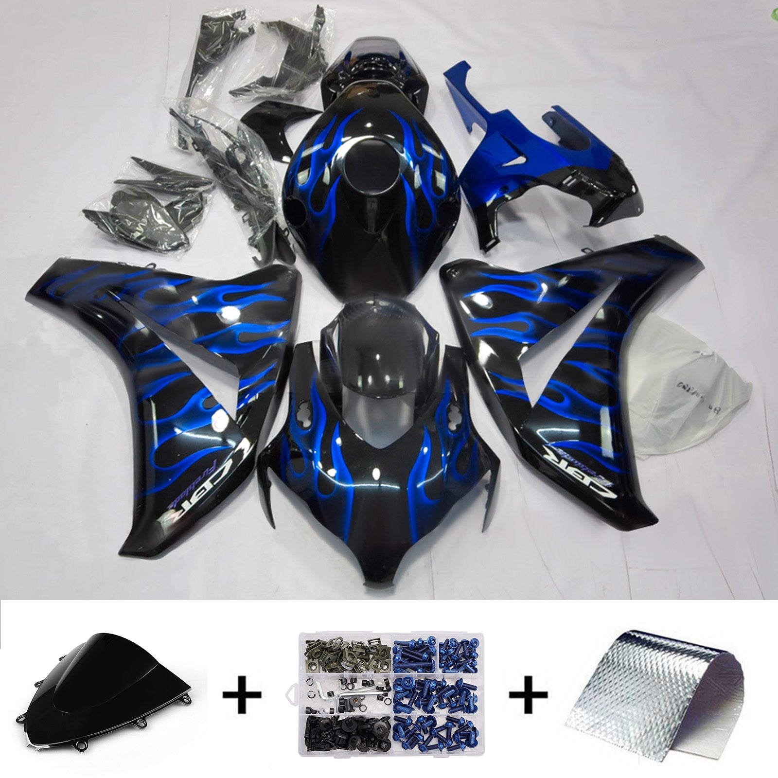 Injection Fairing Kit Bodywork Plastic ABS For Honda CBR1000RR 2008-2011
