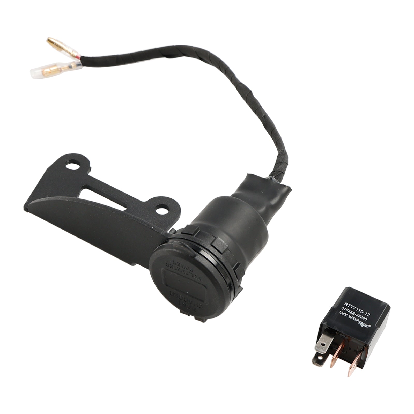 2022-2024 Honda Rebel CMX300 CMX500 12V stopcontactlader USB + C Type snel