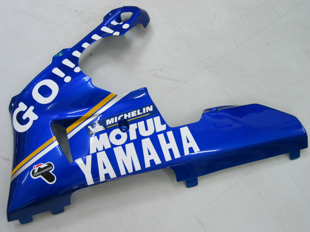 2000-2001 Yamaha YZF-R1 Bleu Blanc No.46 R1 Racing Carénages Générique