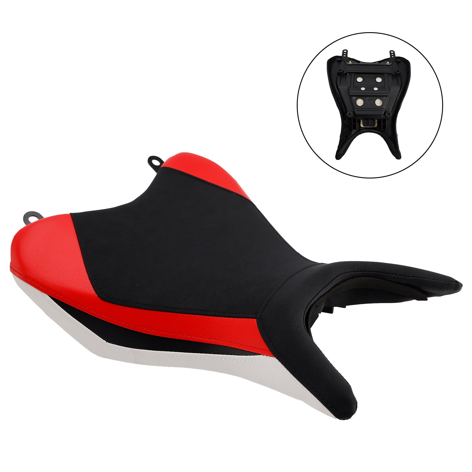 2025+ Yamaha Yzf-R3 Mt-03 Coussin de siège avant Raider Pu Fit Rouge