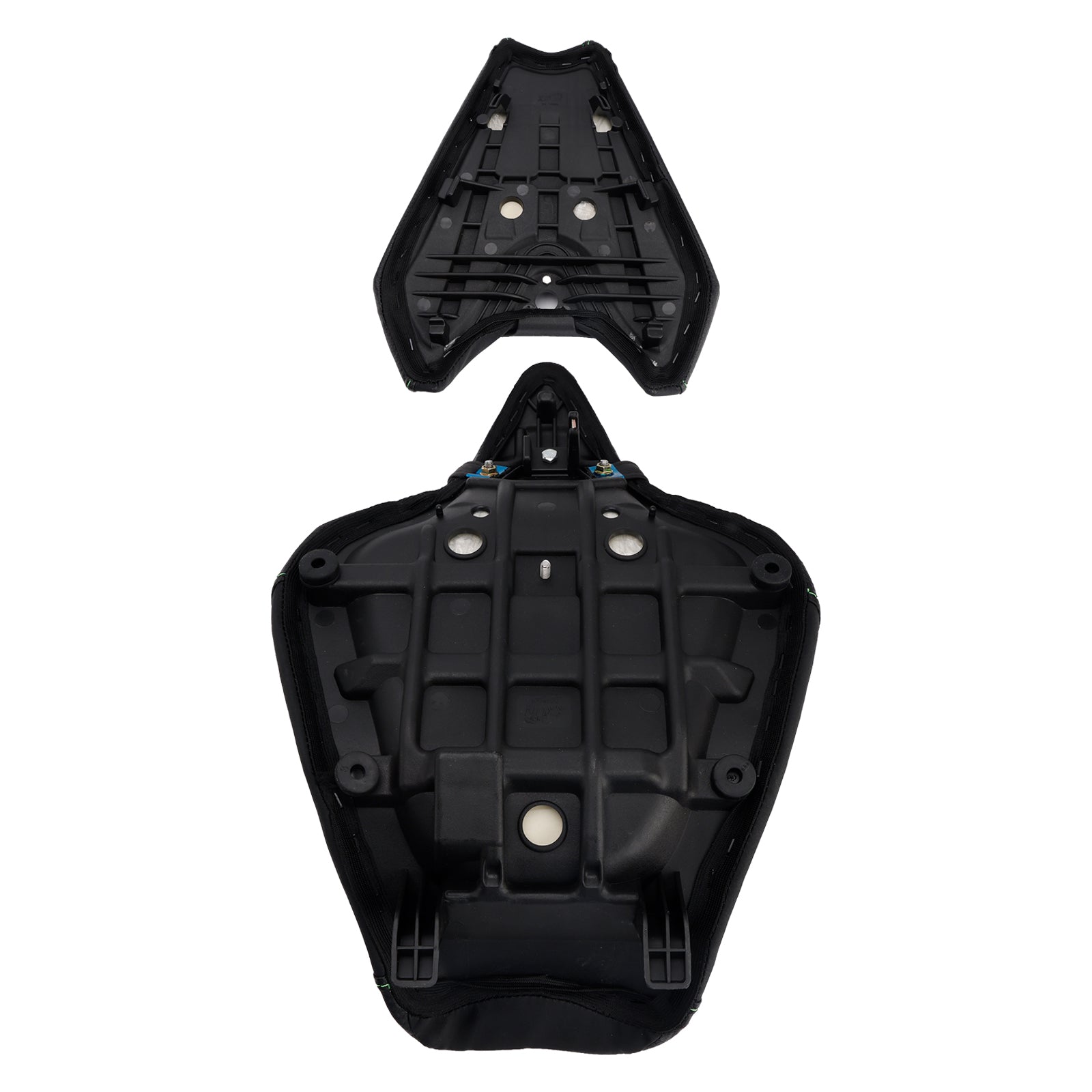 Driver&Passenger Seat Kit Rear Cushion Black For Kawasaki Z1000 2014-2025 2024