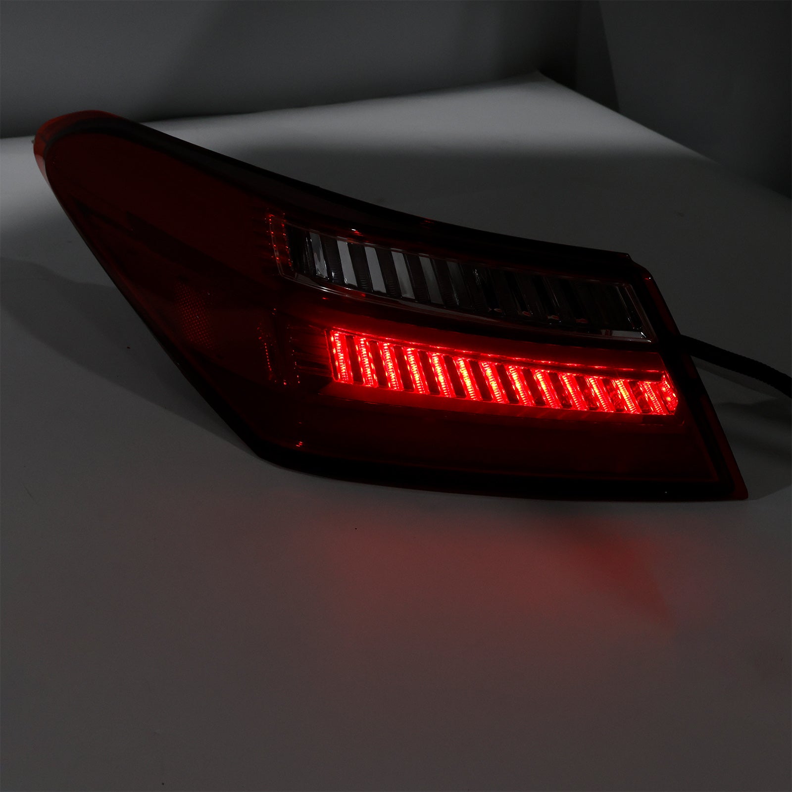 2016-2021 For Toyota Camry Sedan 4DR Left+ Right Red Rear LED Brake Tail Lights