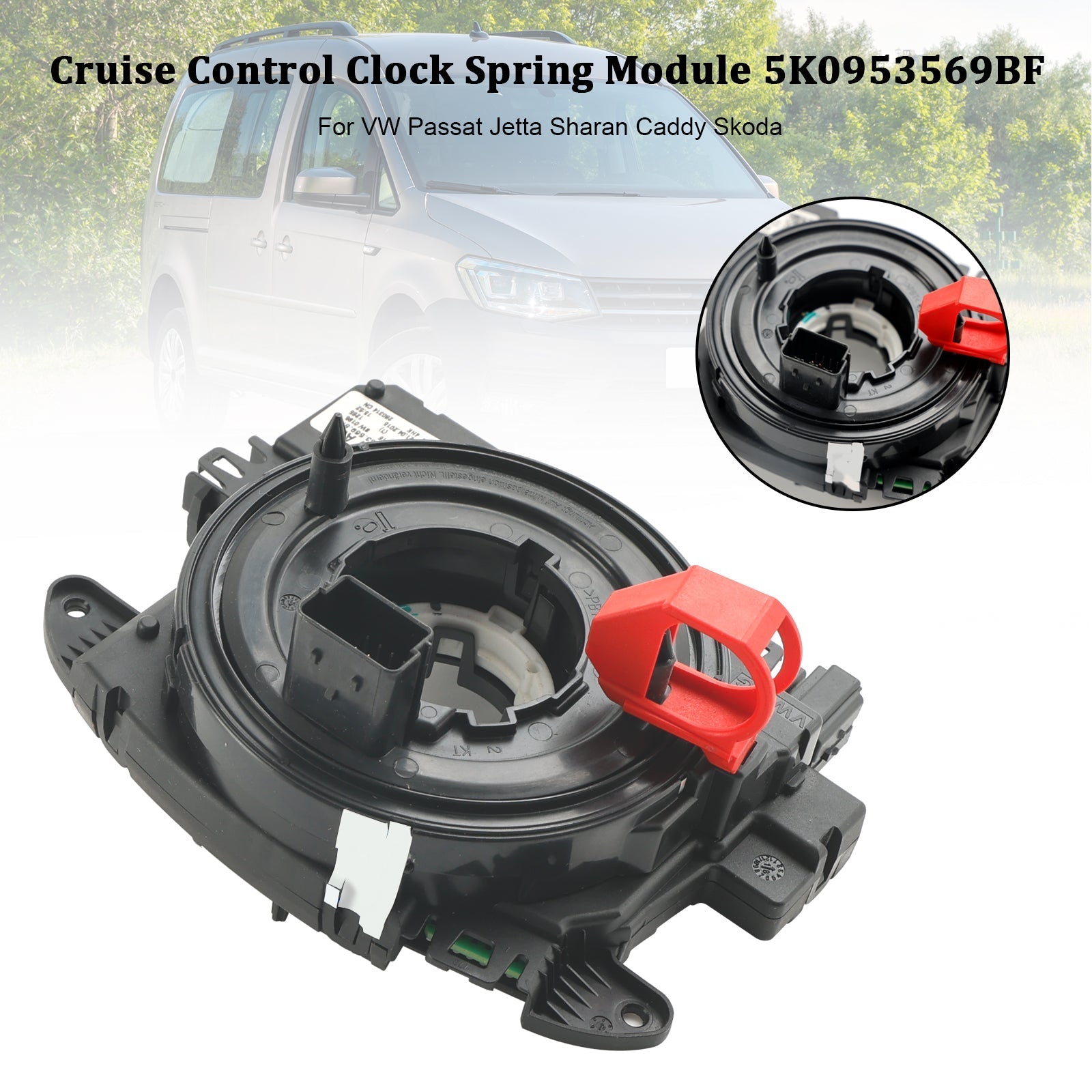 2014-2018 Skoda Yeti Cruise Control Clock Spring Module 5K0953569BF 5K0953569BC