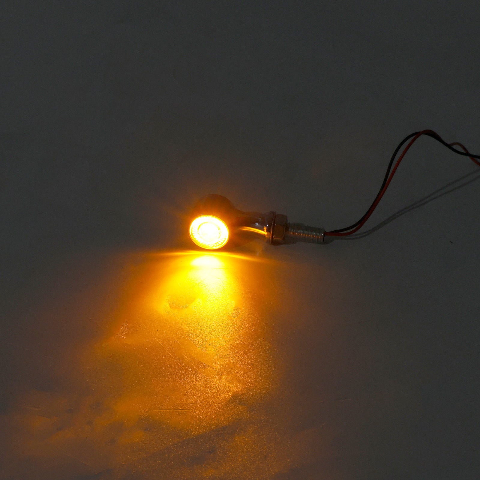 12V LED -turneringsindikatorljus 8mm Universal Motorcykel för Suzuki