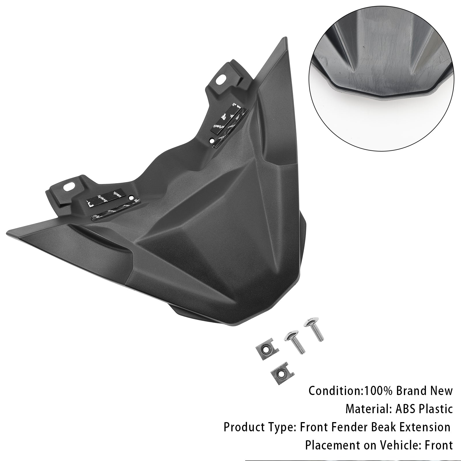 Front Beak Extension Nose Panel Fairing For Honda ADV 160 2023-2024