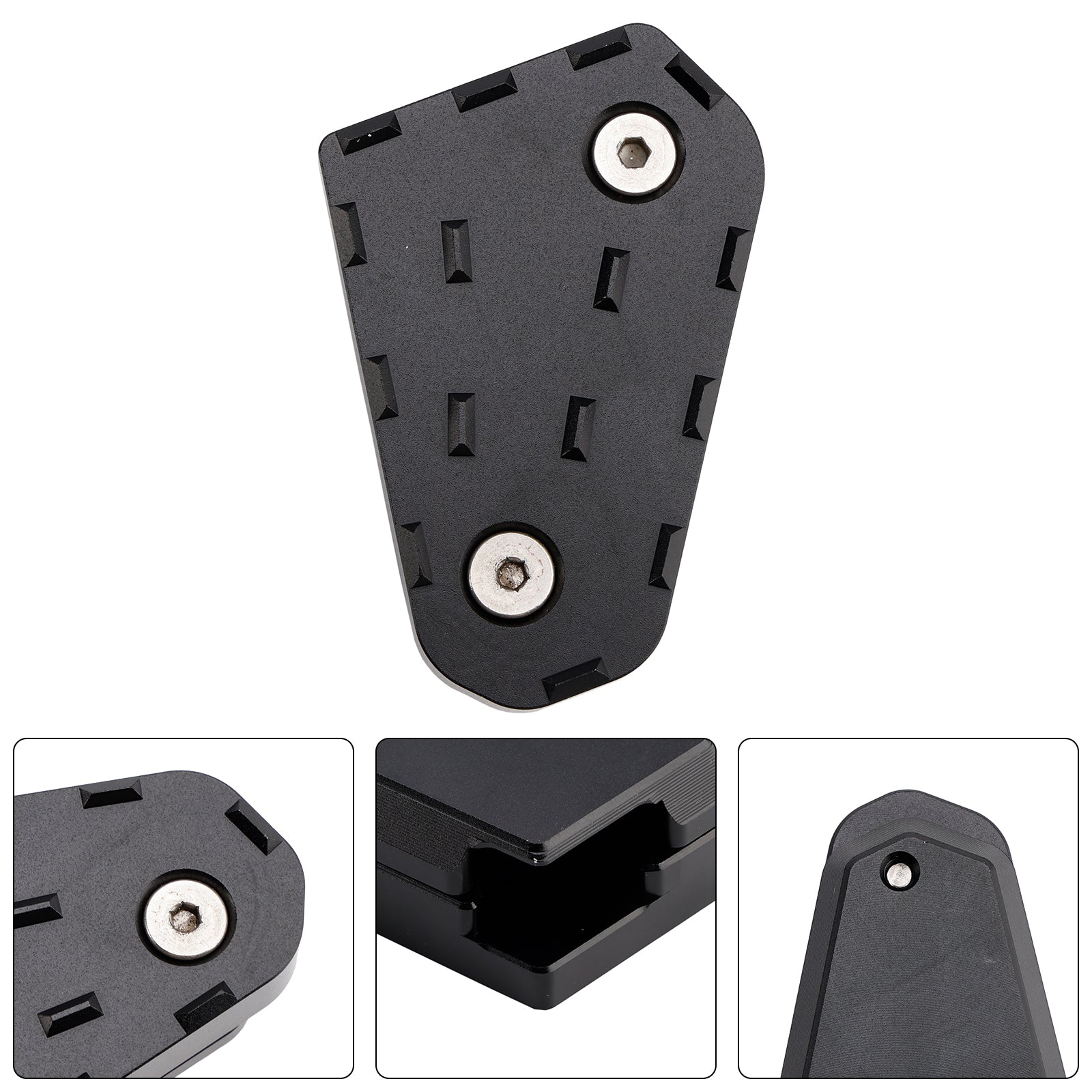 CNC brzdový pedál predĺženie PEG PEG Enlarger Pad pre Multistrada 950 1200 1260 Striebro
