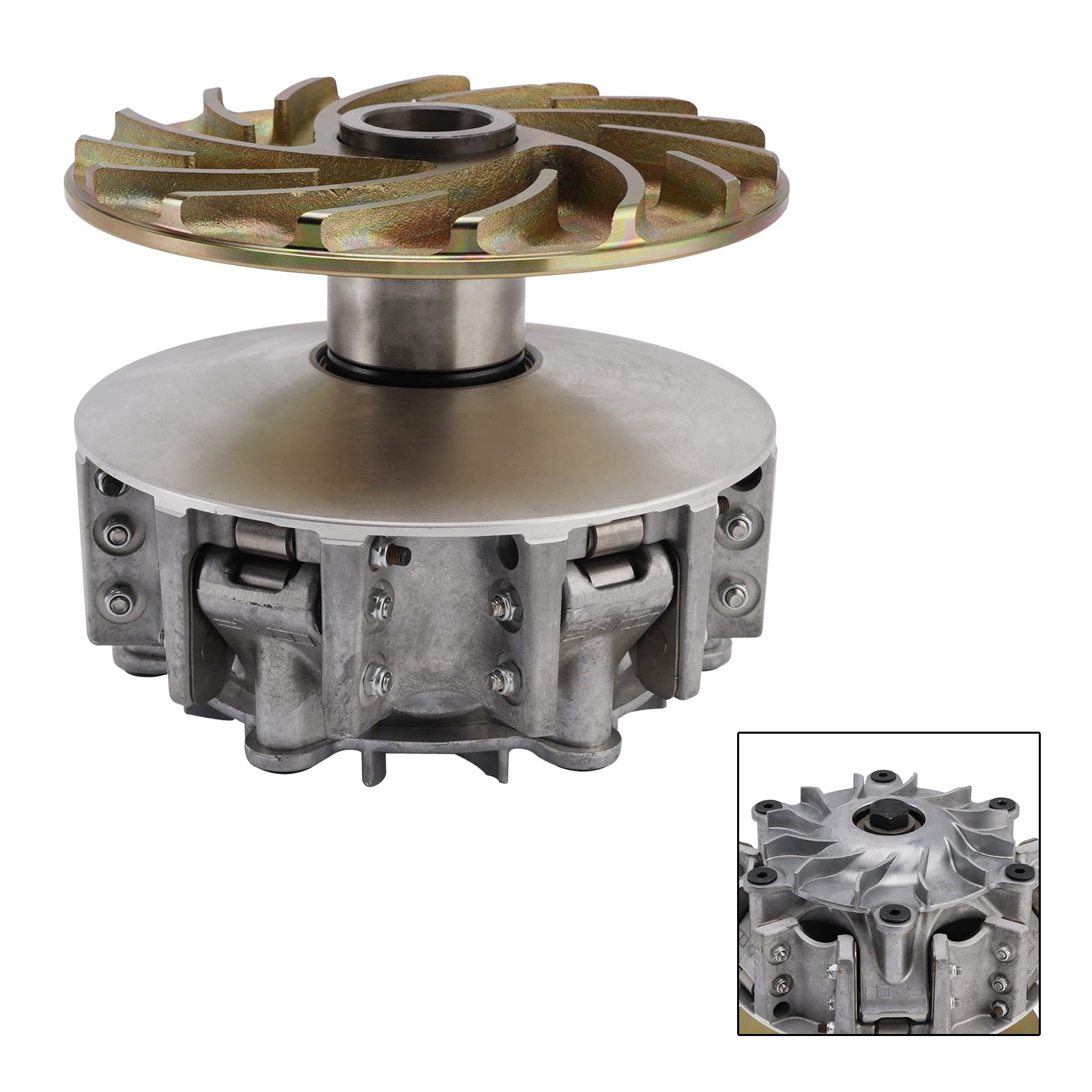 Front Clutch Variator Pulley 420864910 For Can-Am Maverick Max 1000 Turbo 15-17