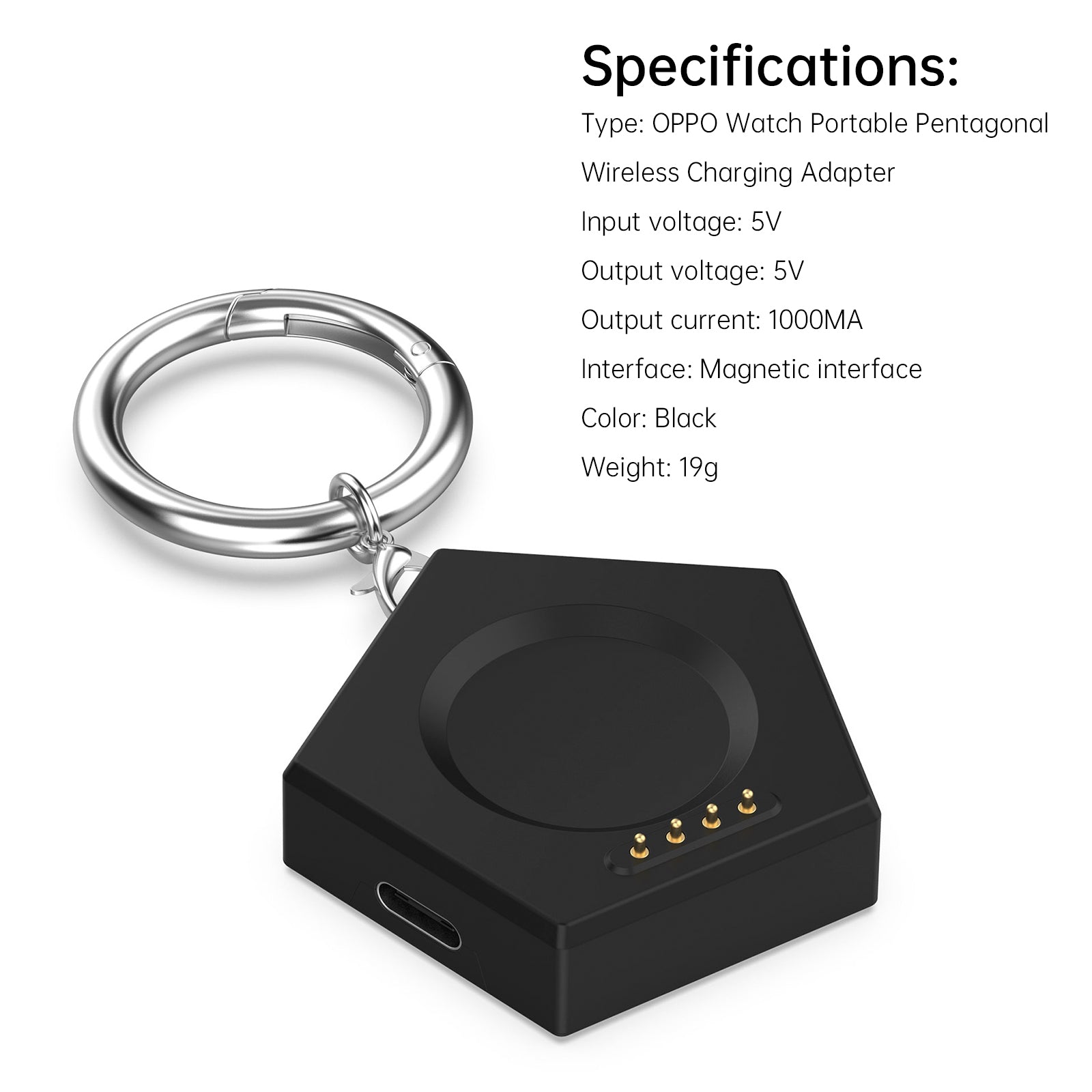 Nabíjacia nabíjačka na nabíjačke pre OnePlus Watch 3/2 Oppo Watch X2/X/4 Pro/3/3 Pro