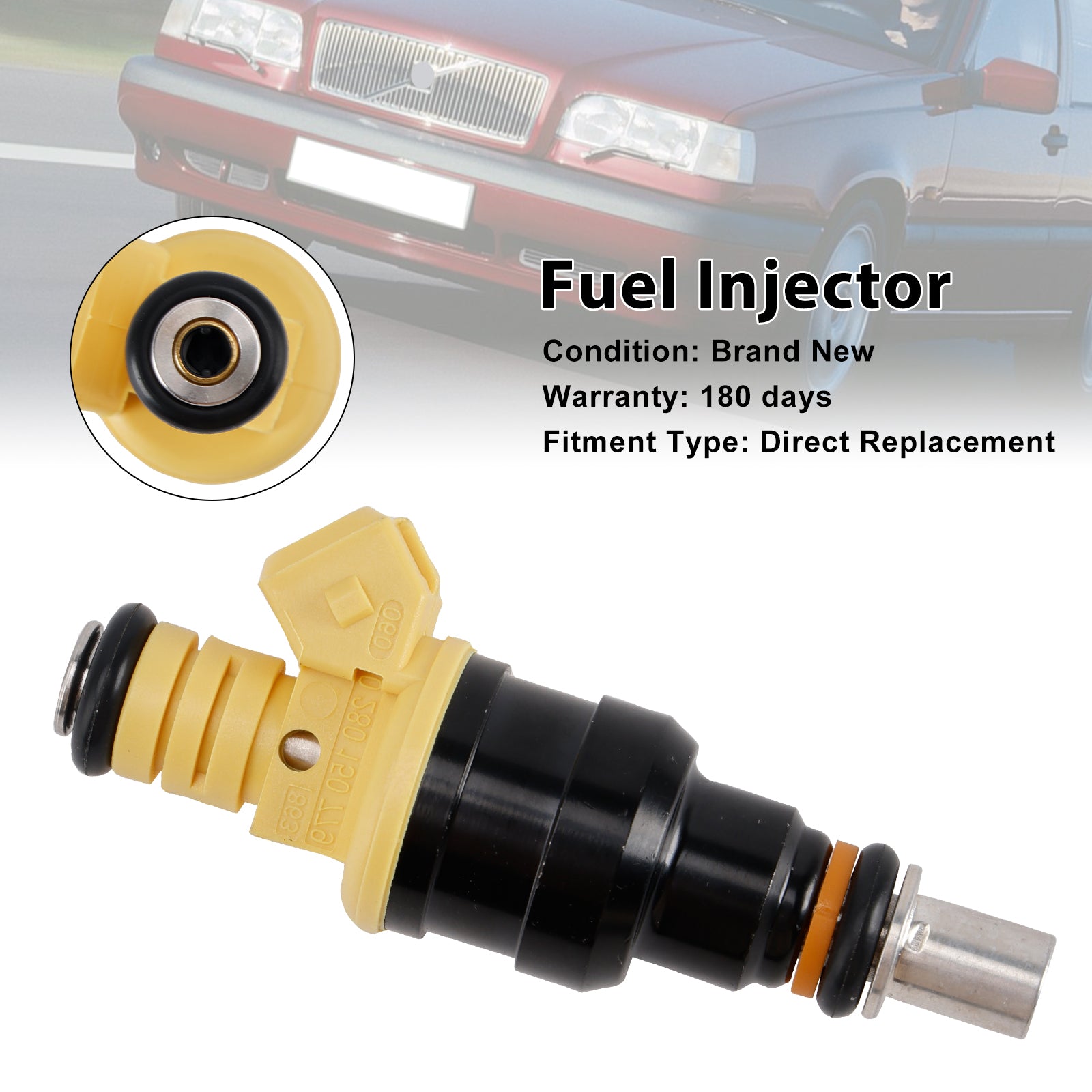 1pcs injektor paliva 0280150779 Fit Volvo 850 2,4L 2,0L I5 1991-1997 852-12141