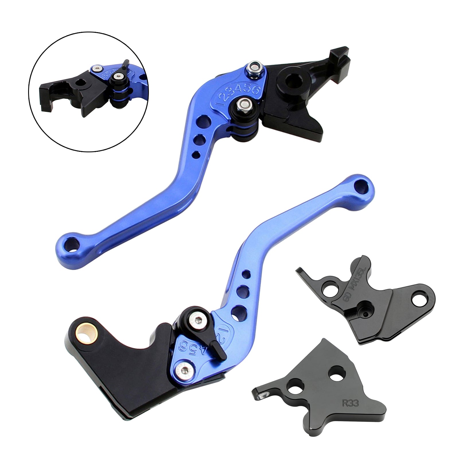 2005-2014 Yamaha YBR125 Ny kort clutchbremsespak