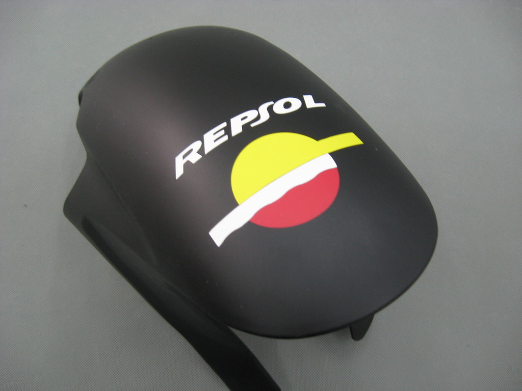 2005-2006 Honda CBR 600 RR zwart mat Valentino Rossi Racing stroomlijnkappen algemeen