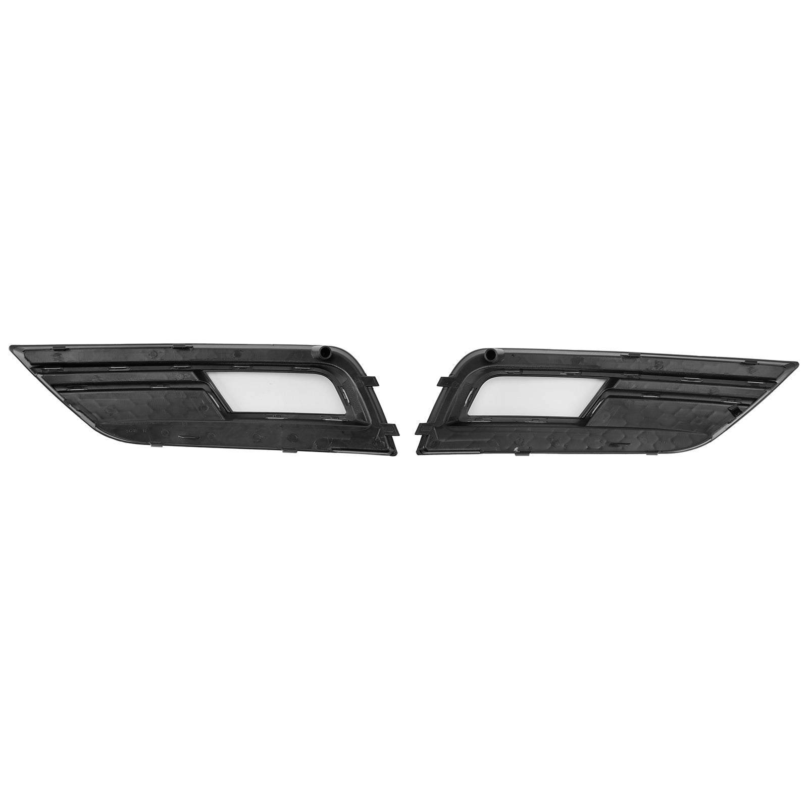 2013-2015 Audi A4 B8.5 Zwarte mistlampafdekking Grille standaardbumper