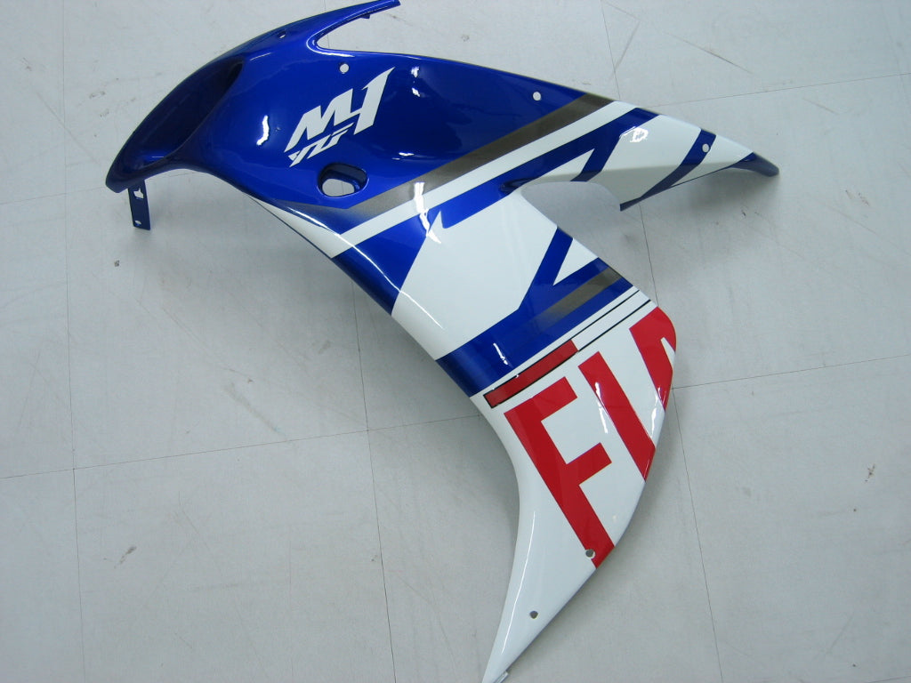 2004-2006 Yamaha YZF-R1 Blauw Wit No.46 Racing stroomlijnkappen Generiek