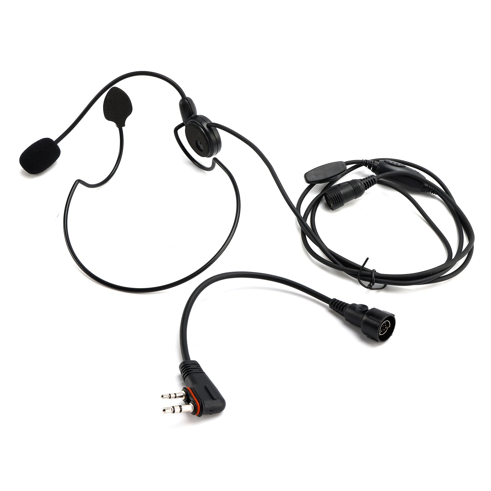 616-C2 Rear-Mounted Tactical Earhook Headset A24 Conversion Line For A25CE A25N