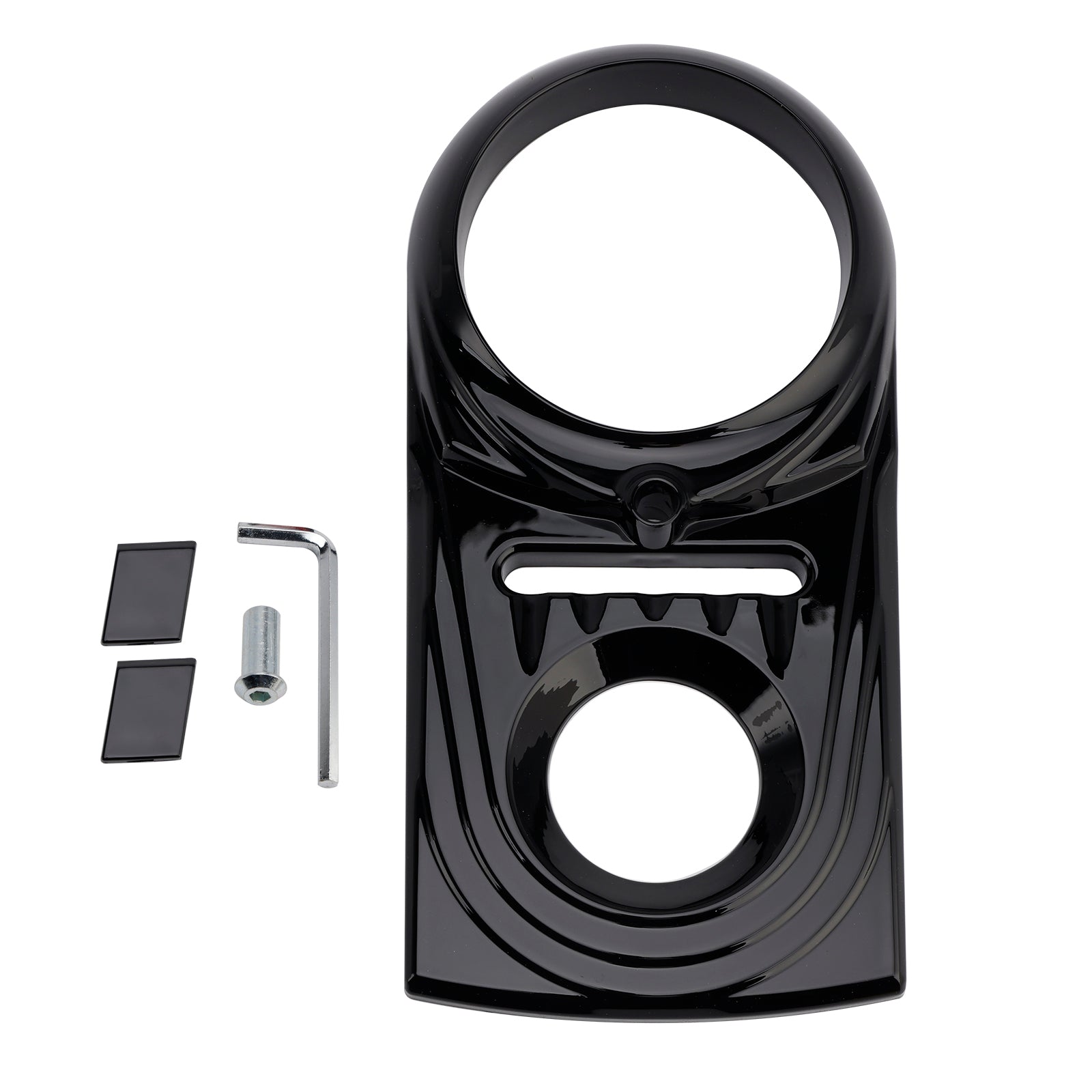 Gas Tank Dash Panel Insert Cover For Softail FLSTC FXST Street Glide