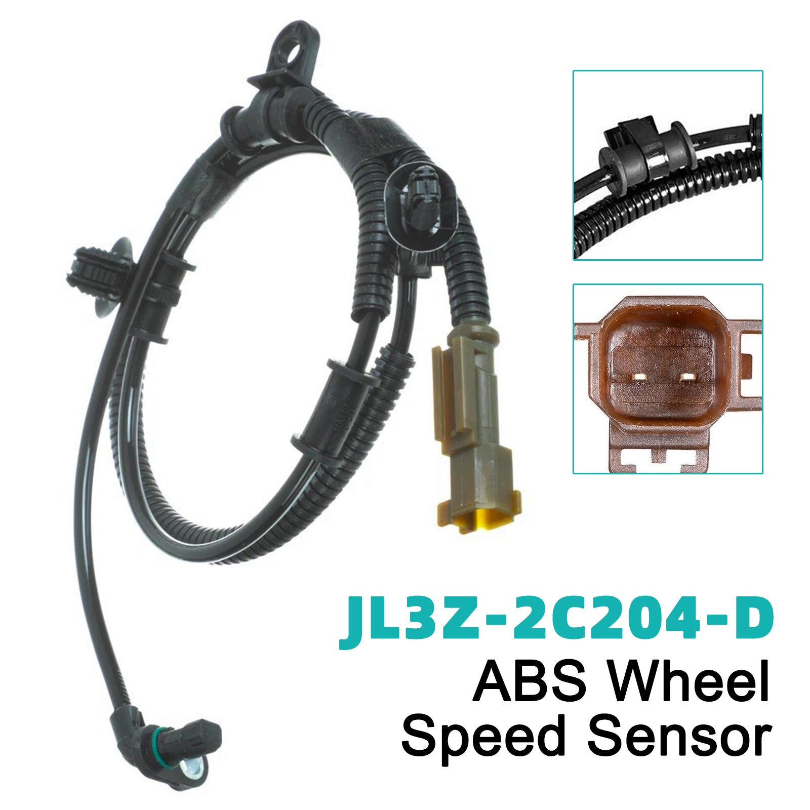 Sensor de velocidade da roda ABS esquerda ou direita ou direita JL3Z-2C204-D para a expedição Ford