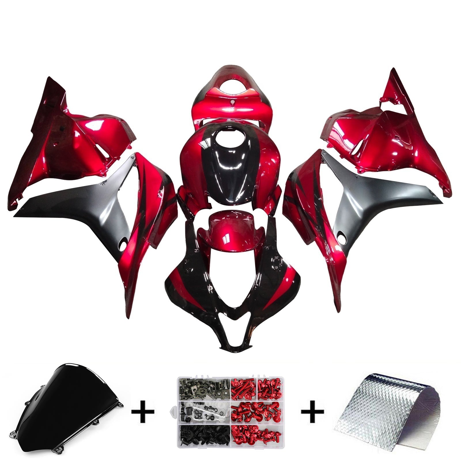 Injection Fairing Kit Bodywork Plastic ABS For Honda CBR600RR 2009-2012 F5