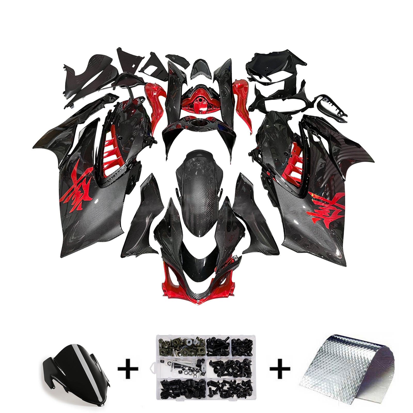 Kit de carenagem injeção ABS para Suzuki Hayabusa GSX1300R 2021-2025