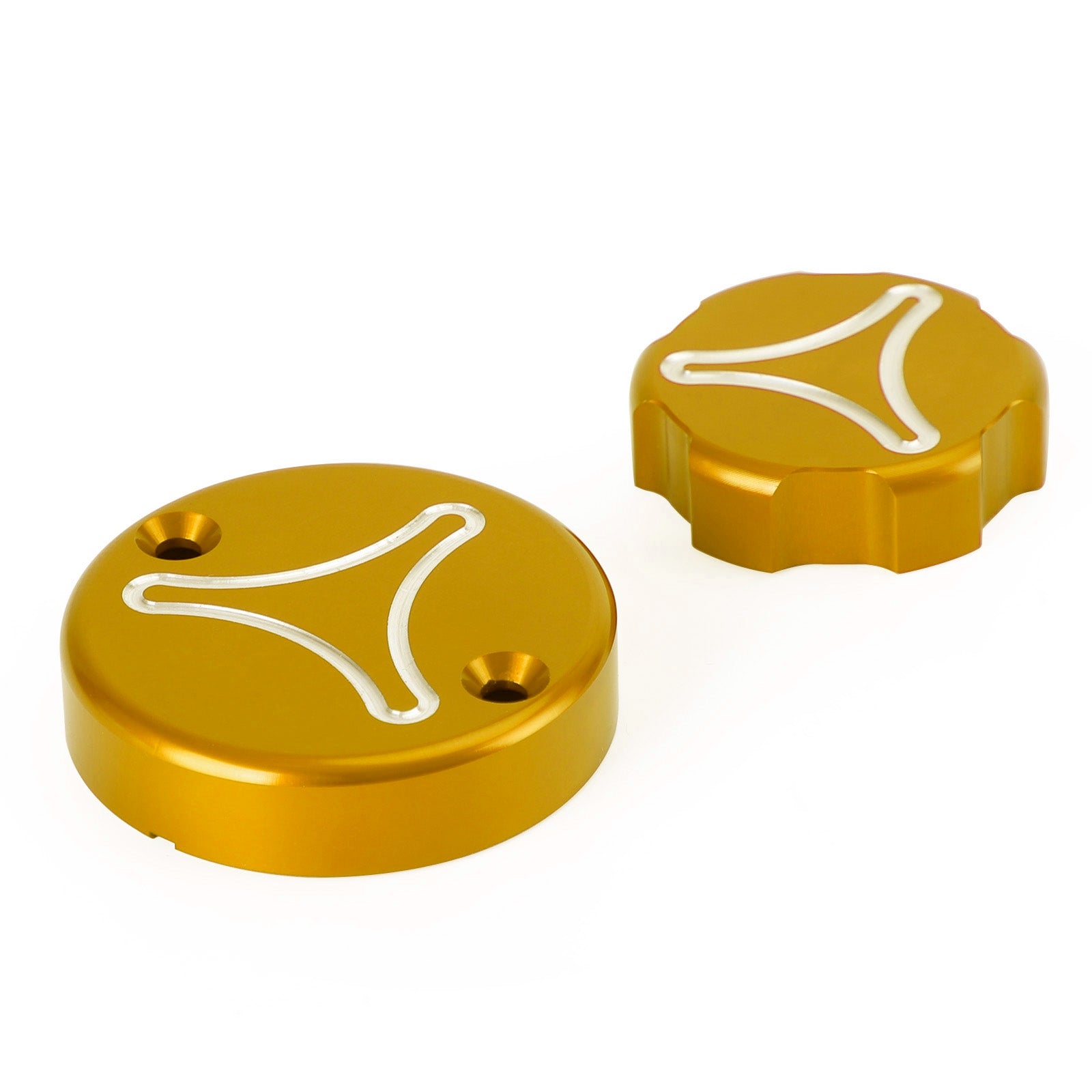 DUCATI STREETFIGHTER V2 V4 HYPER 950 1100 SP KIT BRAKE & CLUTCH CAP - GOLD