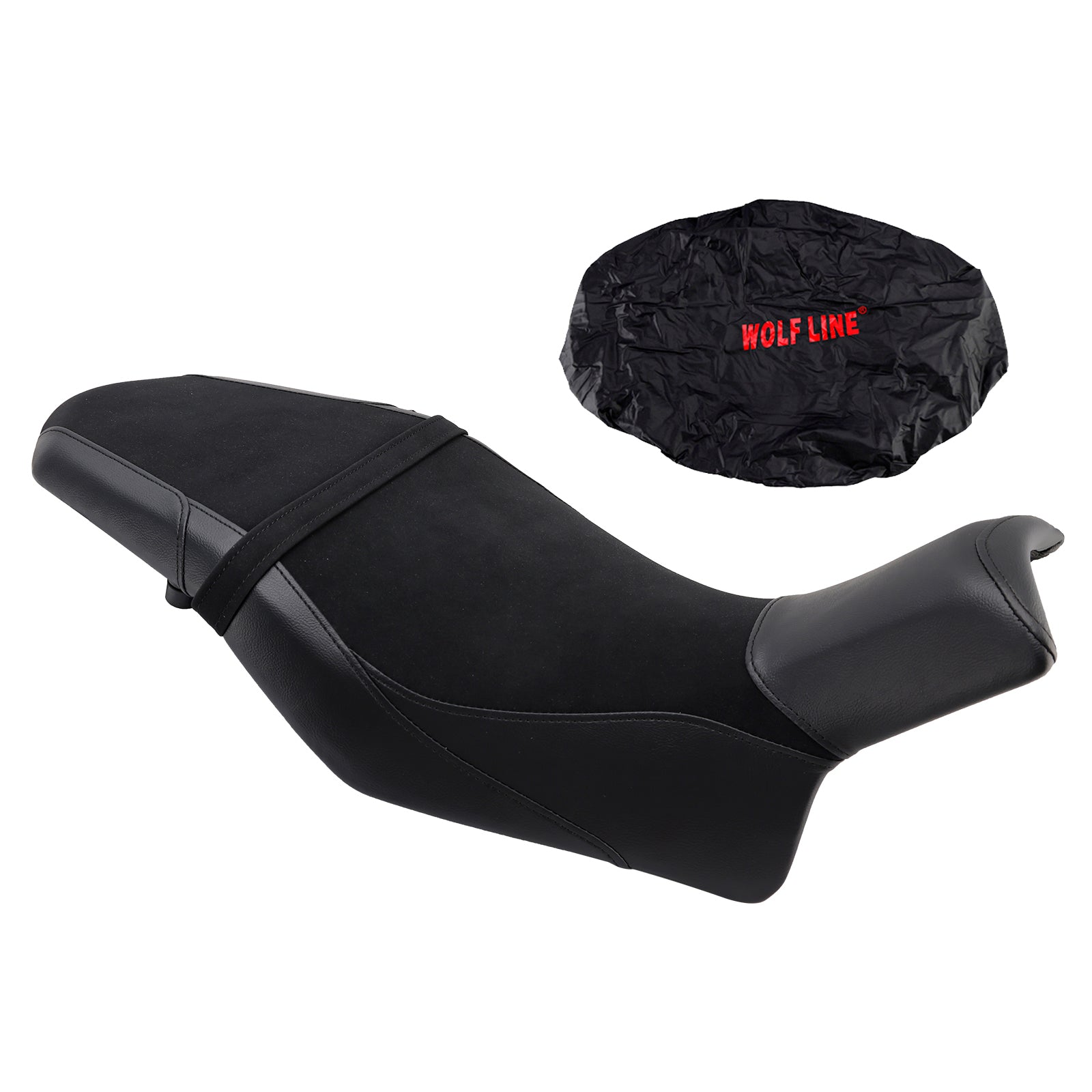 2019-2024 Suzuki Katana Complete Cushion Rider Passenger Seat +20Mm Black
