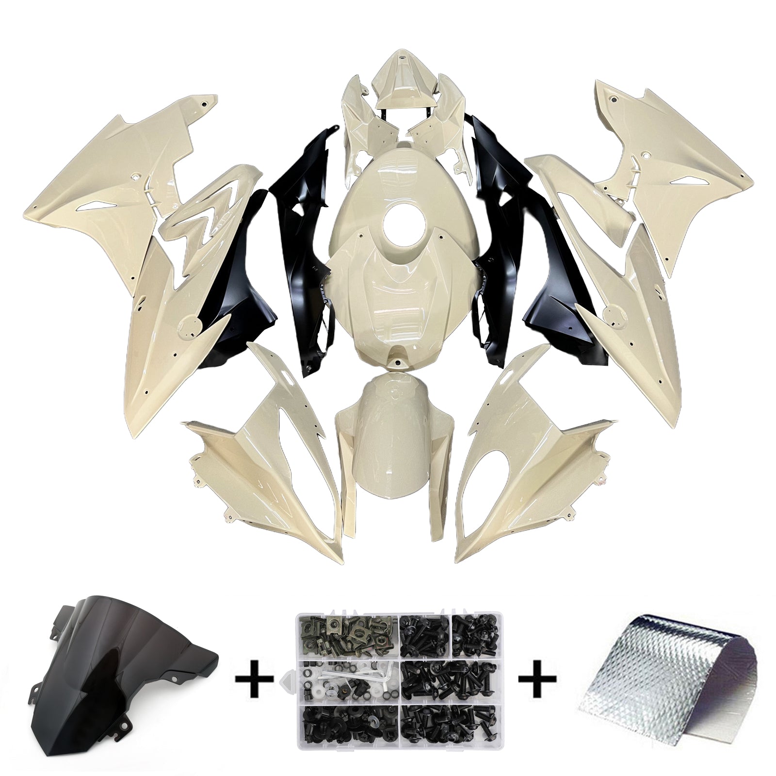 2015-2016 BMW S1000RR vstrekovacia kapotážová súprava Kodework plast ABS