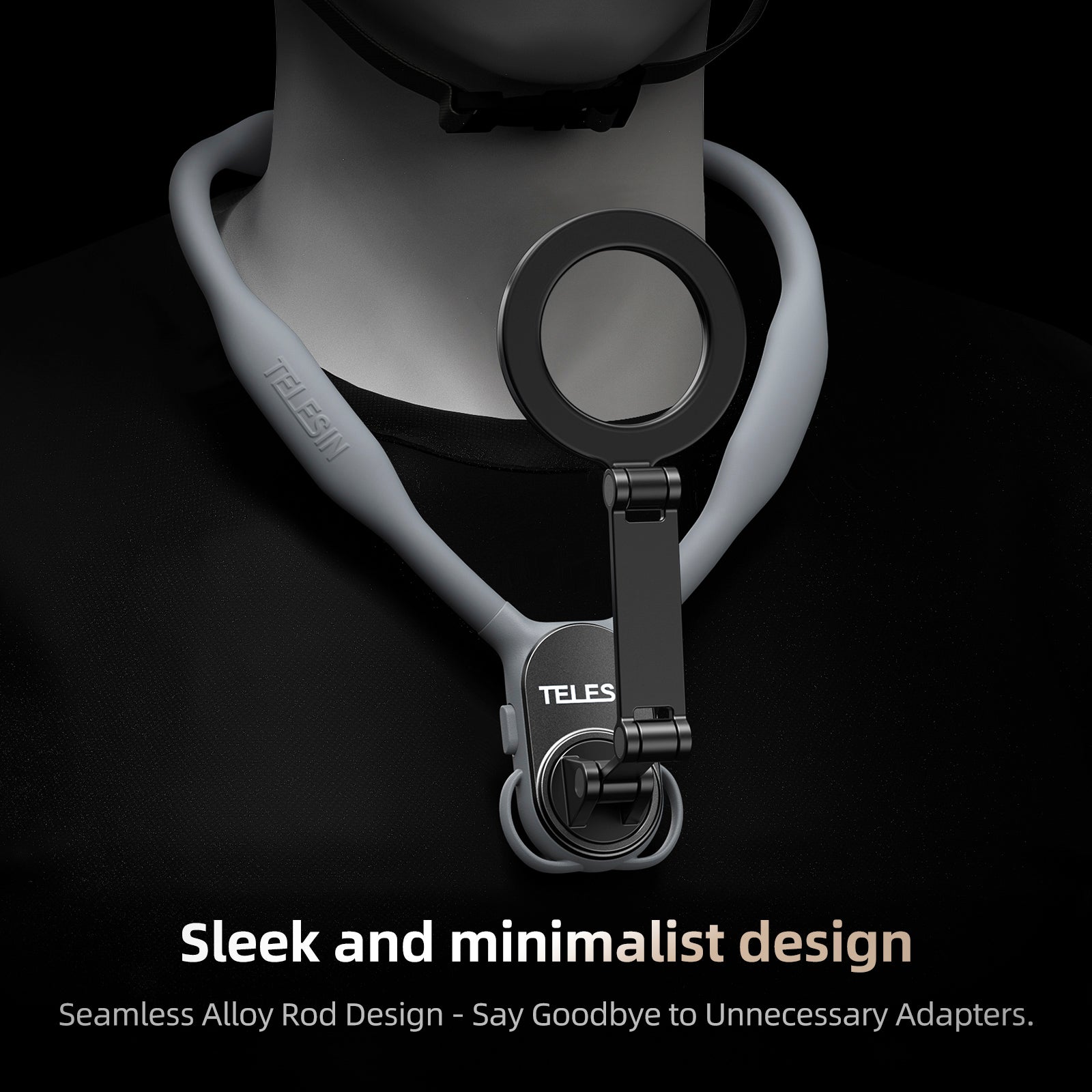 Magsafe mobiele telefoon magnetische nekhalterbeugel Quick Release schokabsorptie