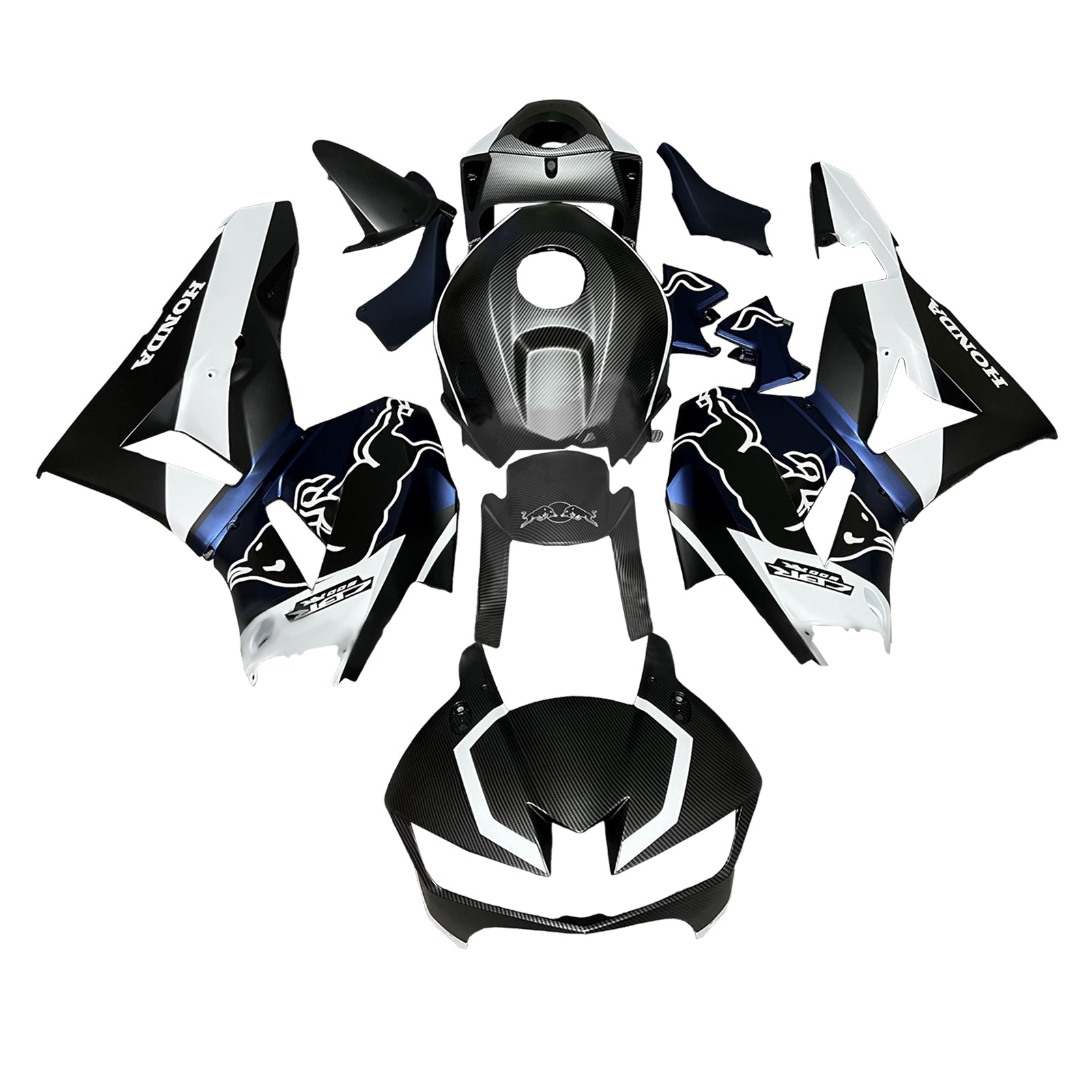 Injektionssats Kit Bodywork Plastic ABS för Honda CBR600RR 2013-2023 F5