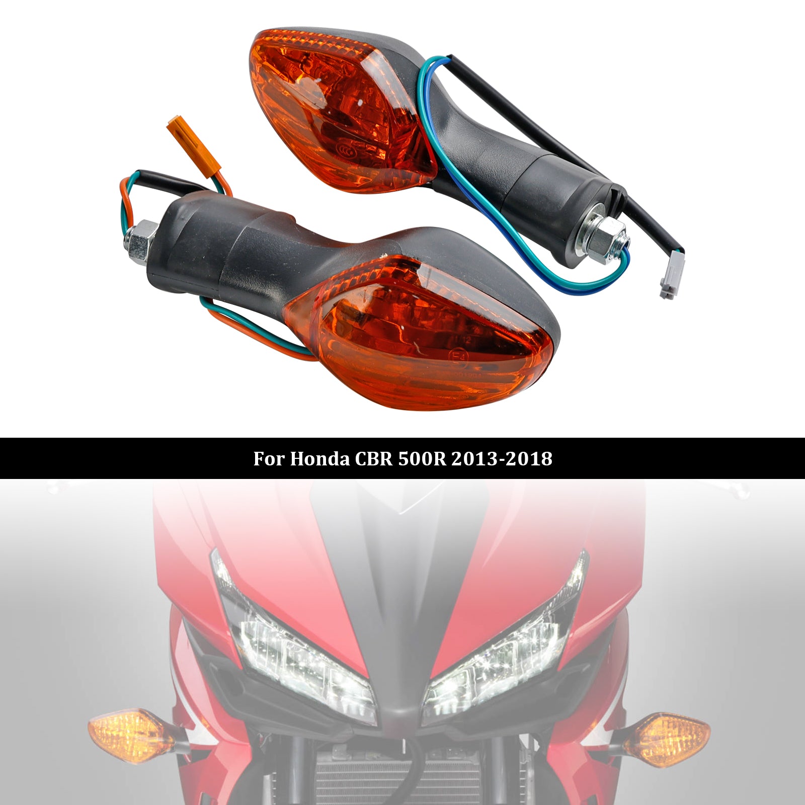 Turn Signal Lights Indicator Lamp For Honda CBR500 CBR650F CTX700 MSX125