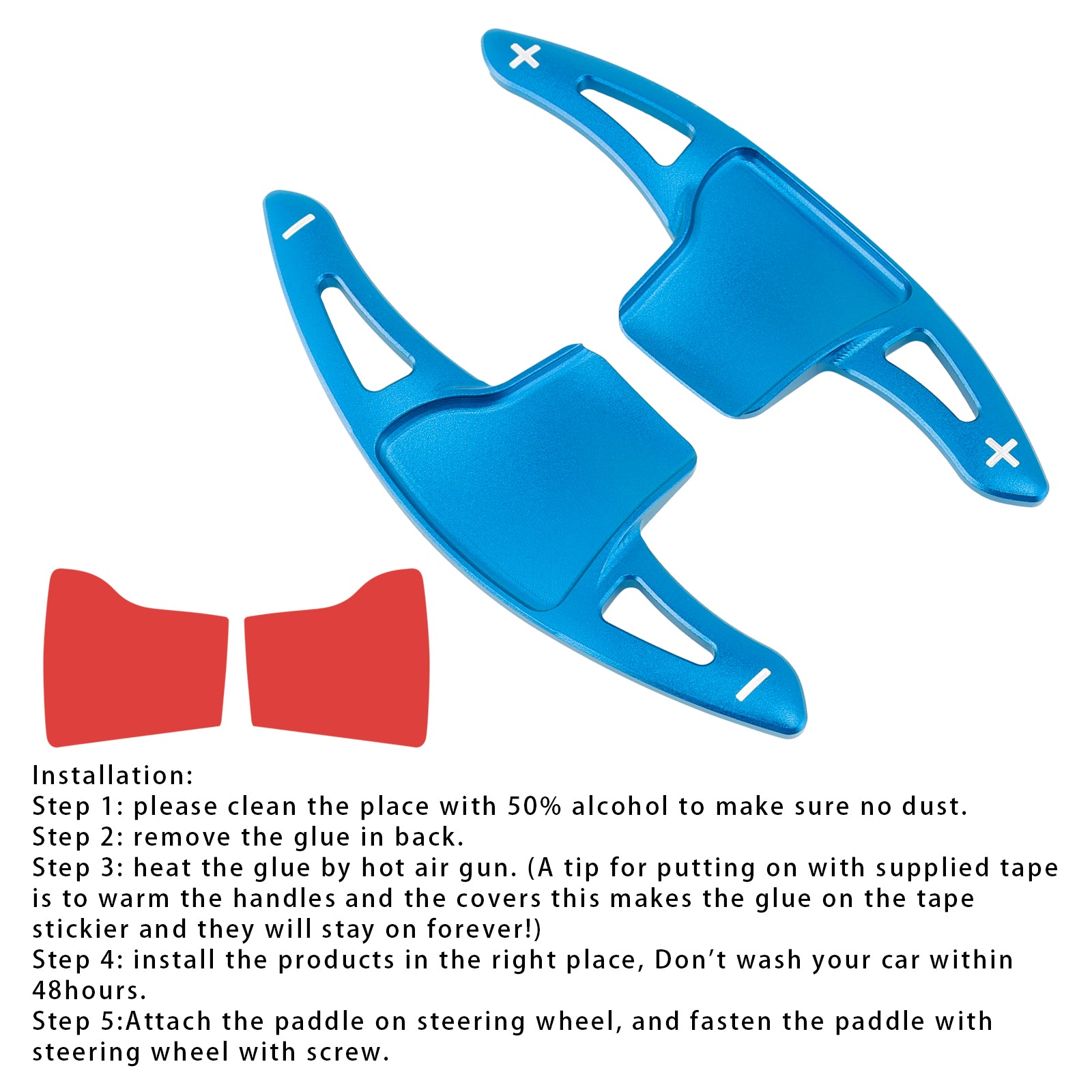 Extension de la palette de vitesses de volant Ford Explorer 2013-2019 pour l'aluminium