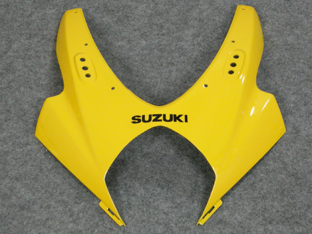 2007-2008 Suzuki GSXR 1000 Yellow Black GSXR Racing Fairings Generic