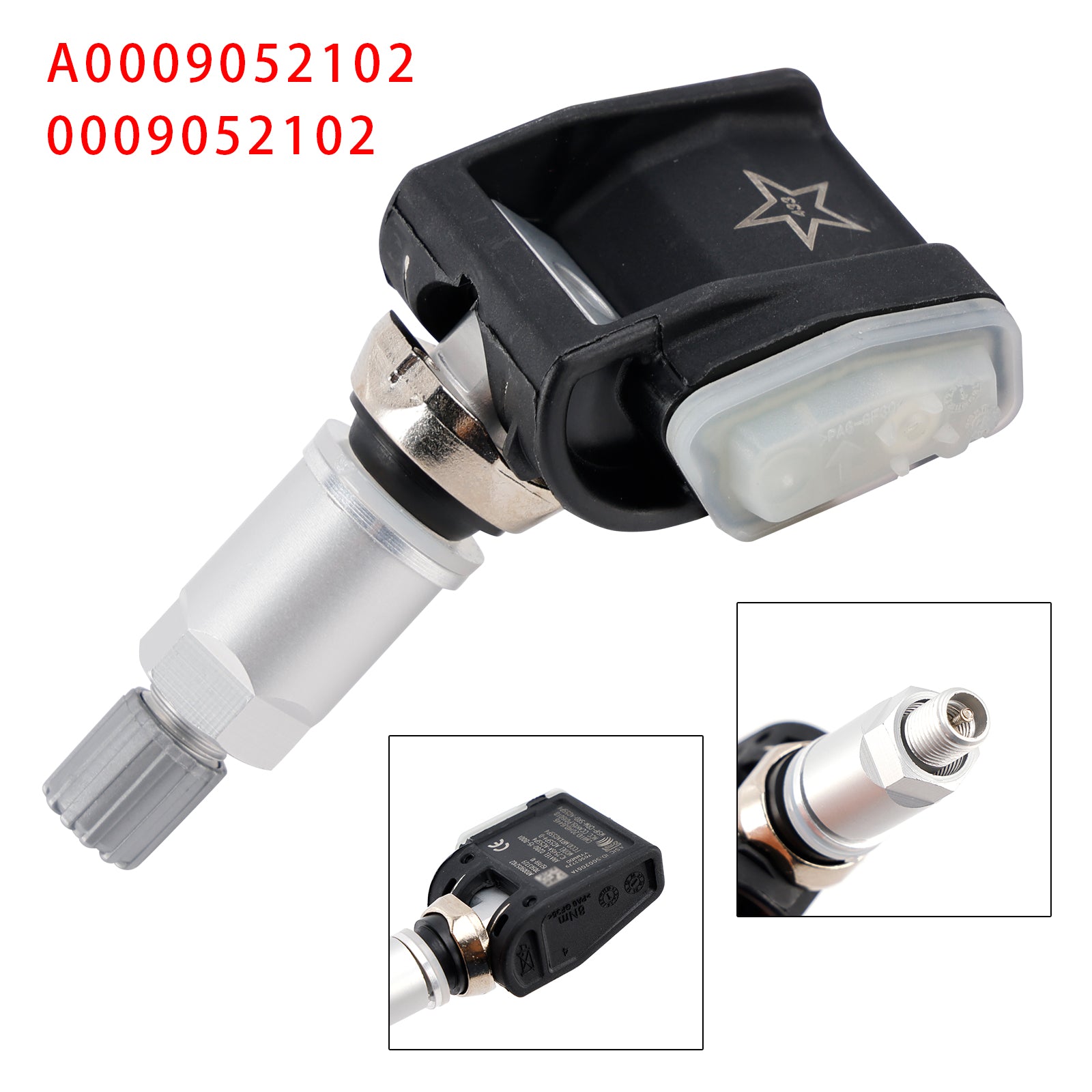 1X Sensor de pressão de pneus TPMS para Mercedes-Benz Classe AE W213 A0009052102