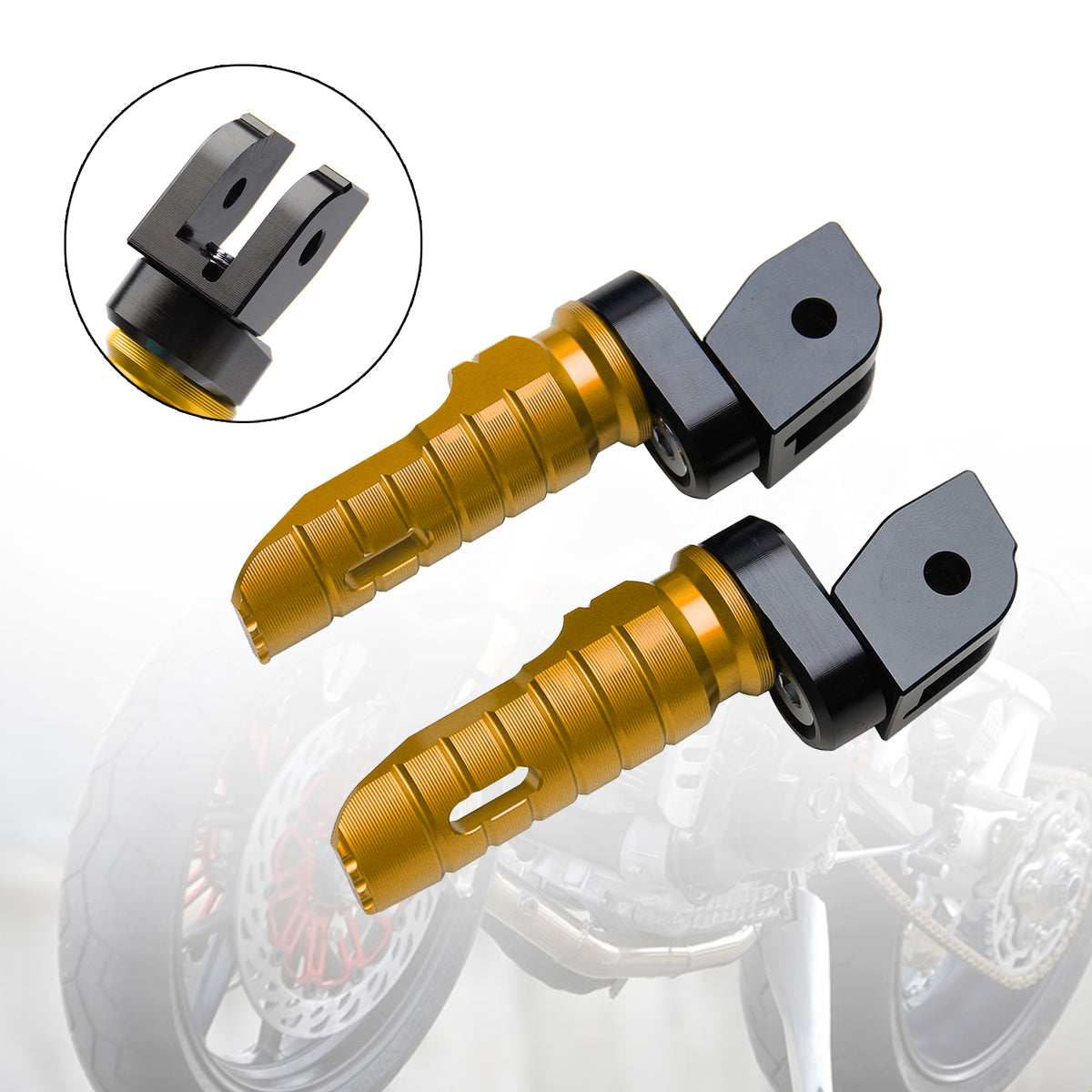 2015-2021 DUCATI MULTISTRADA 950 Front Footrests Foot Peg Generic