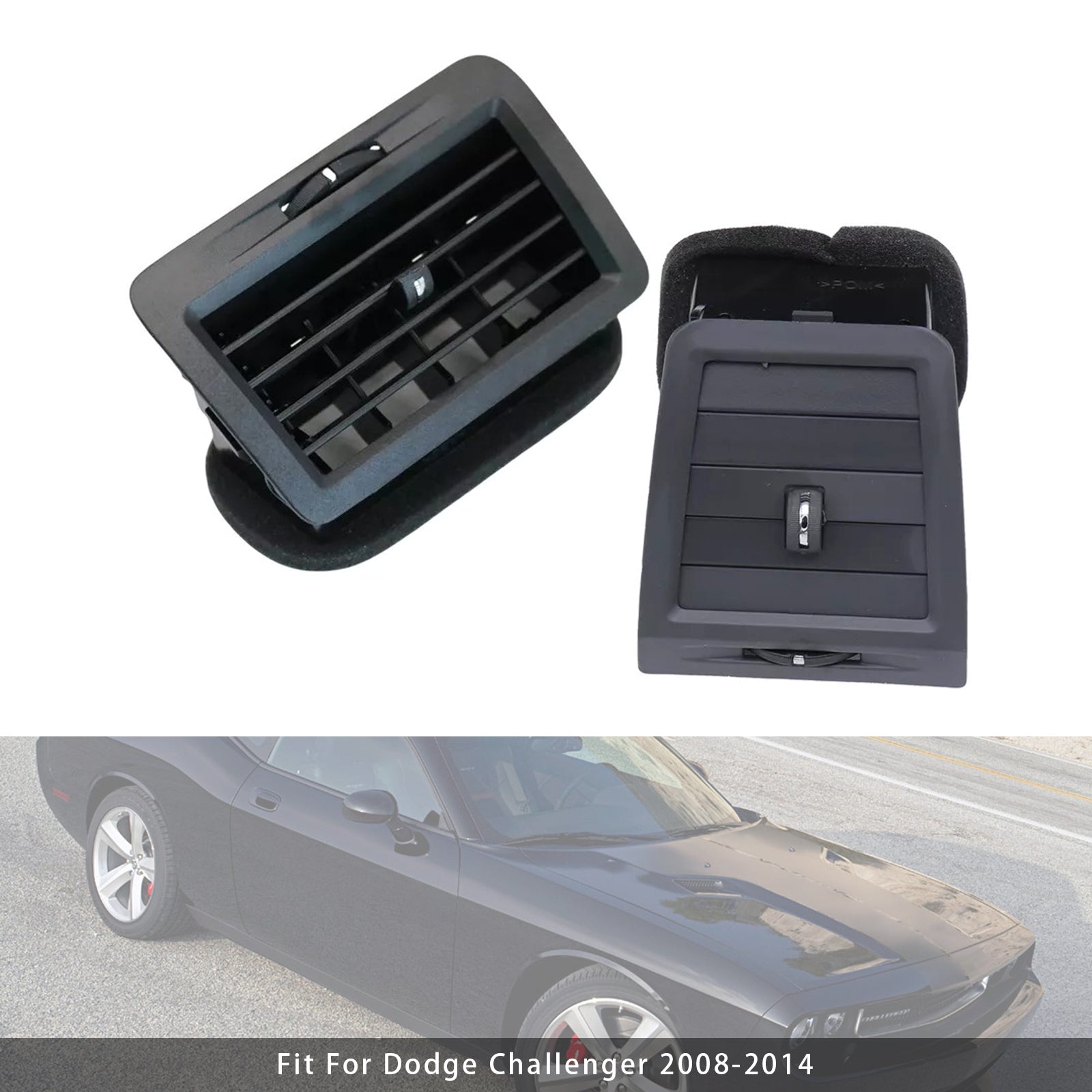 2008-2014 Dodge Challenger LH+RH Dashboard Air A/C Vent 1QL41XDVAA 1QL40XDVAA