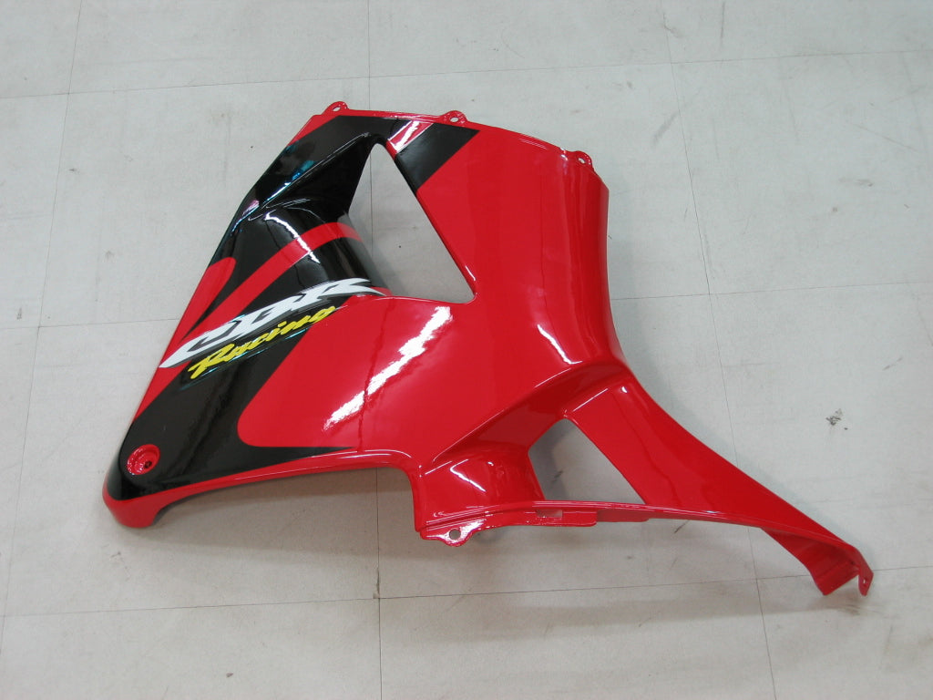 2005-2006 Honda CBR 600 RR Red & Black CBR Honda Racing Fairings Generic