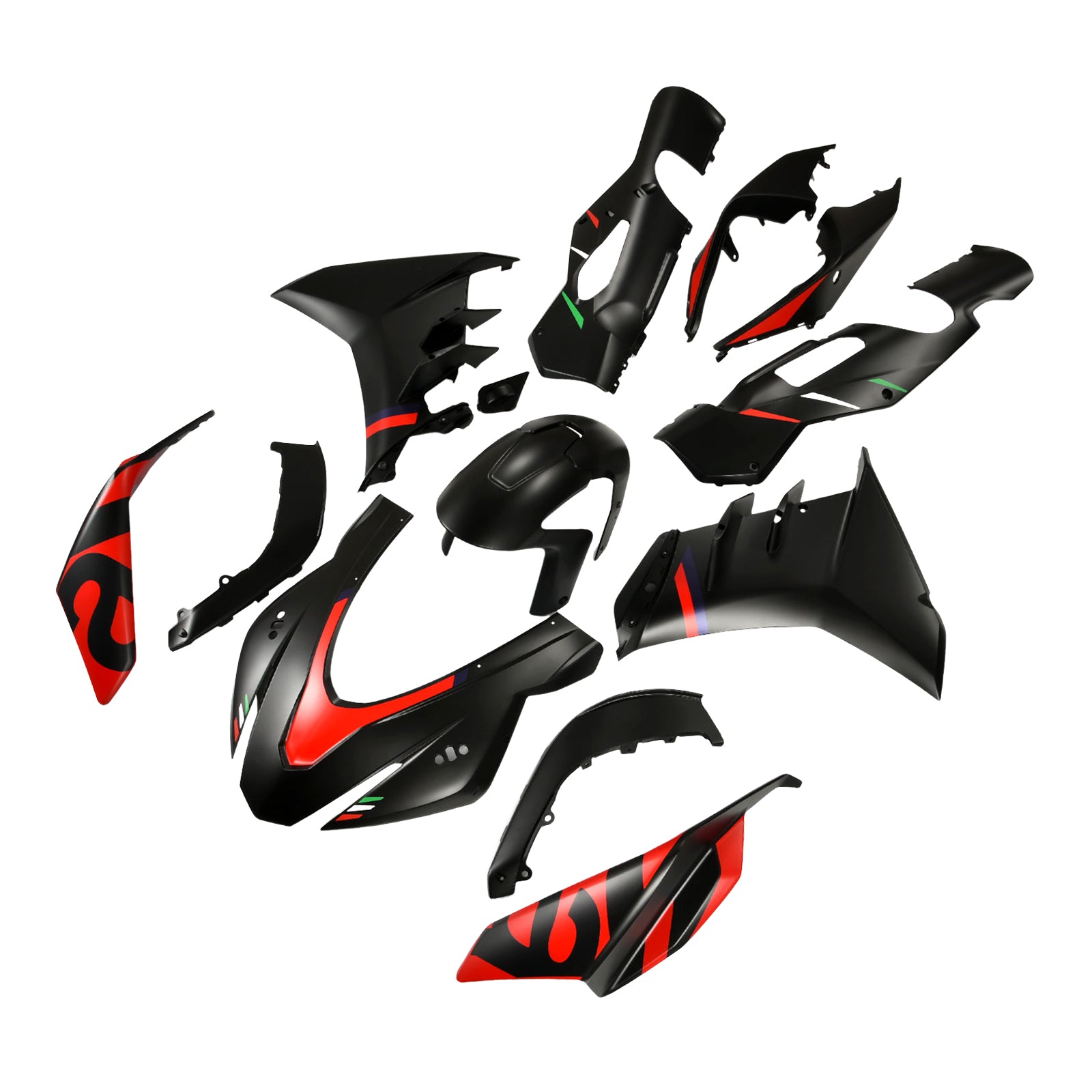 Injeção ABS Kit de carenagem de plástico de plástico para Aprilia RSV4 2021-2024
