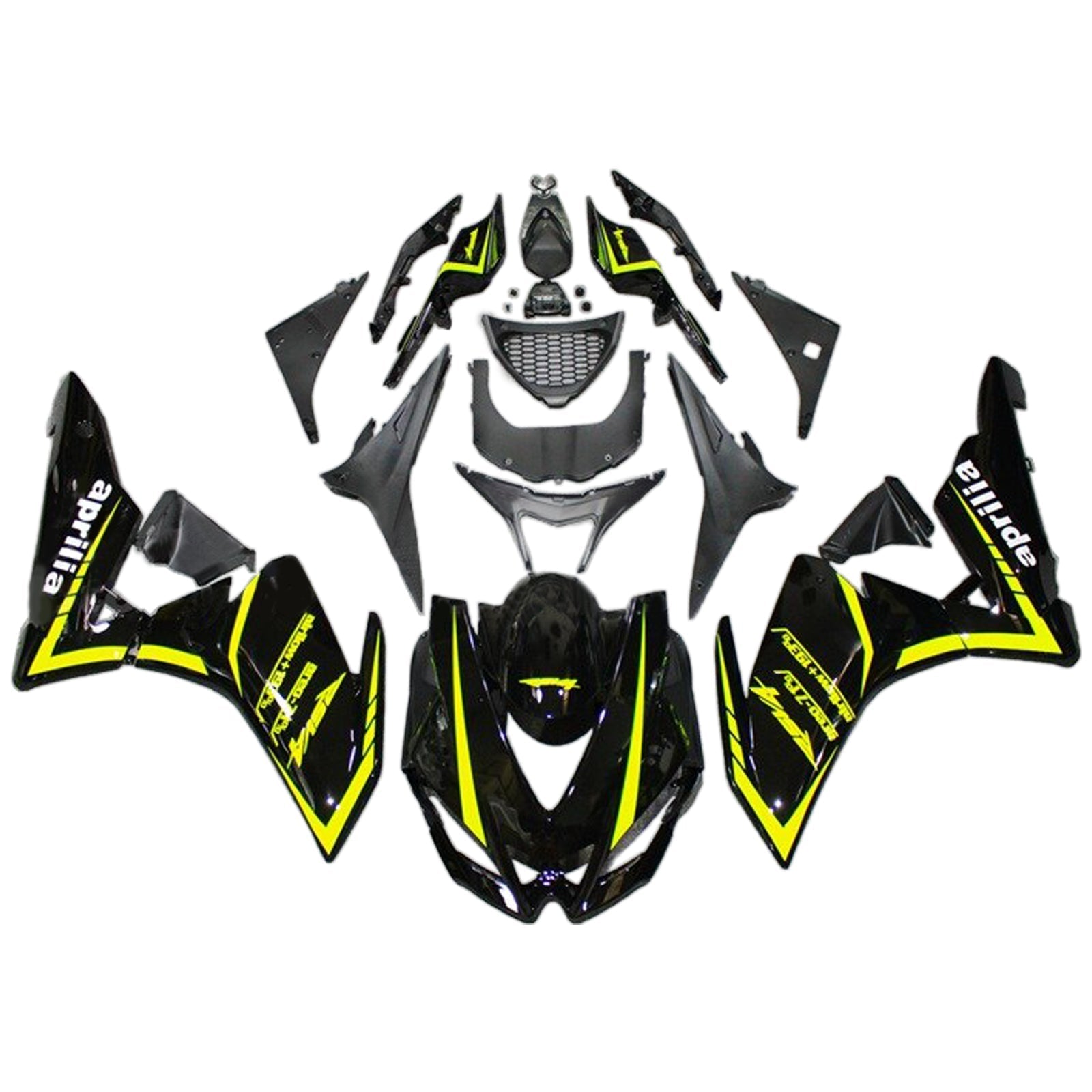 2009-2015 Aprilia RSV4 1000 Kit de carénage Kit de carrosserie Plastique Abs