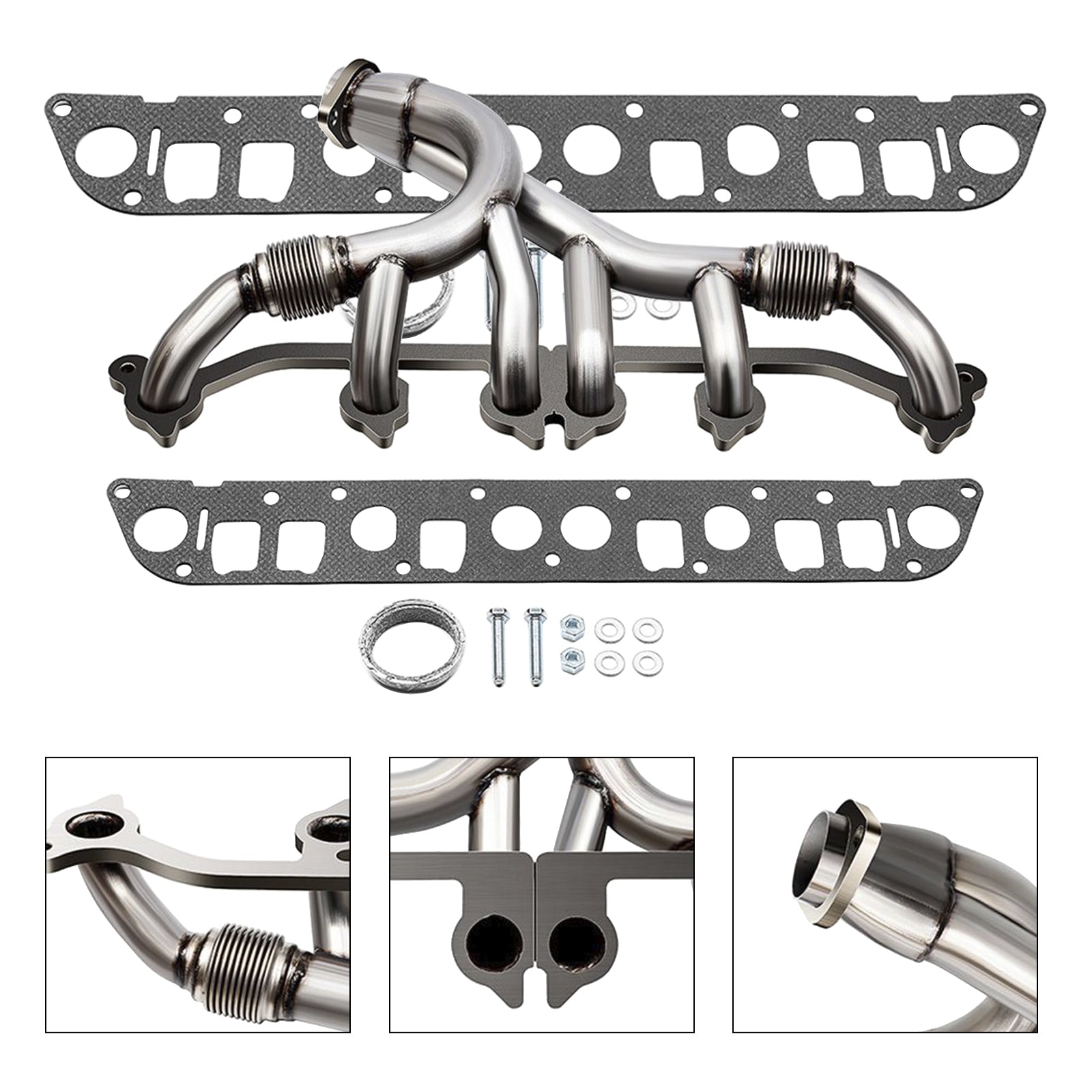 Coletor de escape 674-196 Fit Jeep Cherokee 1991-1999 Fit Comanche 4.0L 5.2L