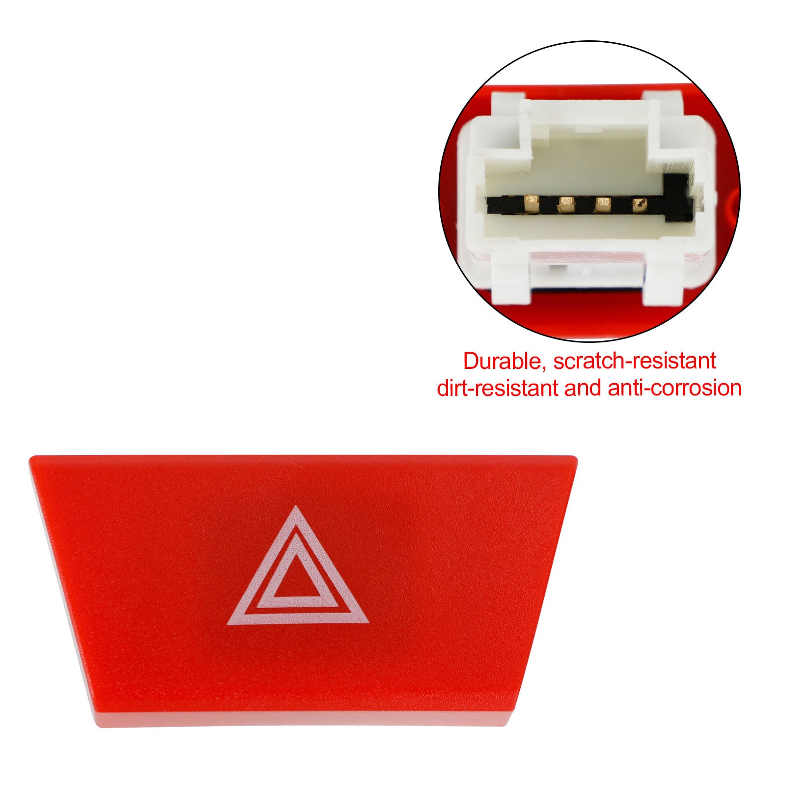 Alarmlichtwaarschuwingsschakelaar voor Citroen C1 Peugeot 107 Toyota Aygo 6490.NG