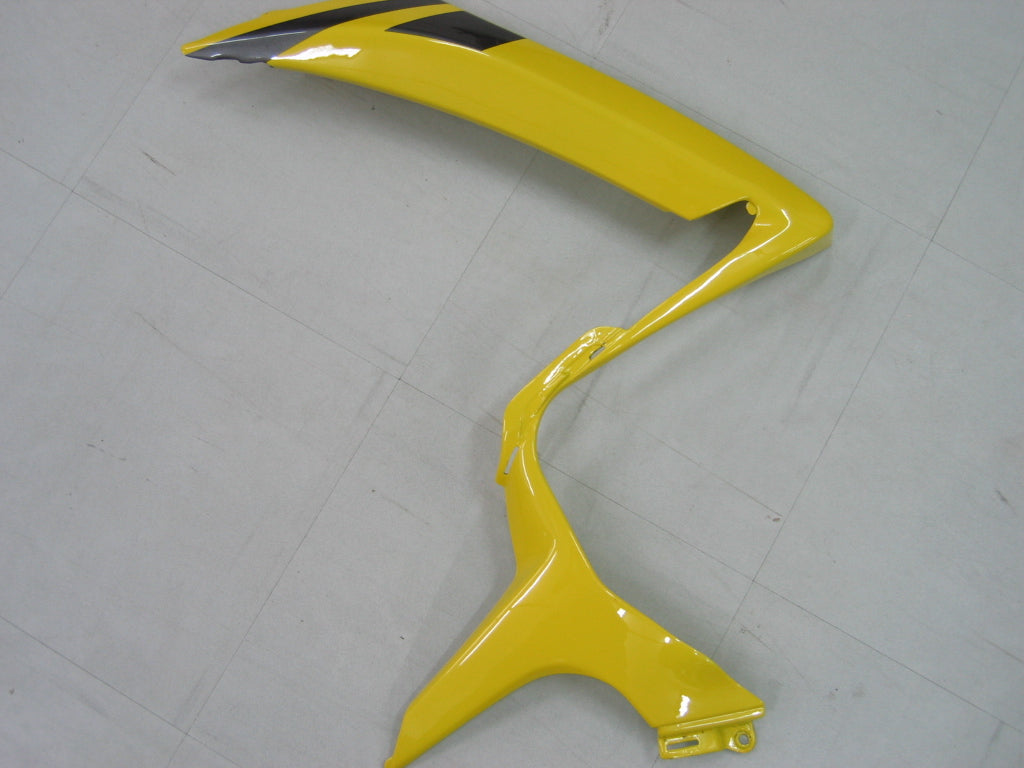 2006-2007 Suzuki GSXR 600 750 Black & Yellow GSXR Racing Fairings Generic