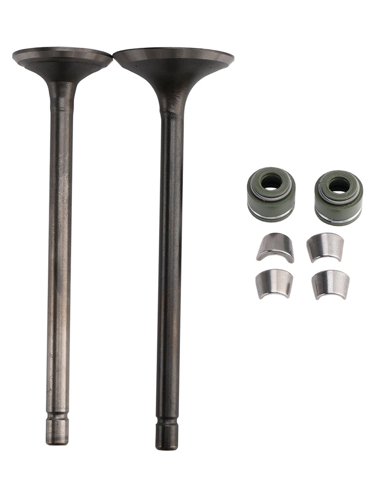 Intake Exhaust Valve Kit For Honda 76-79 CB125S CB125J 80-81 CG125 76-78 XL125