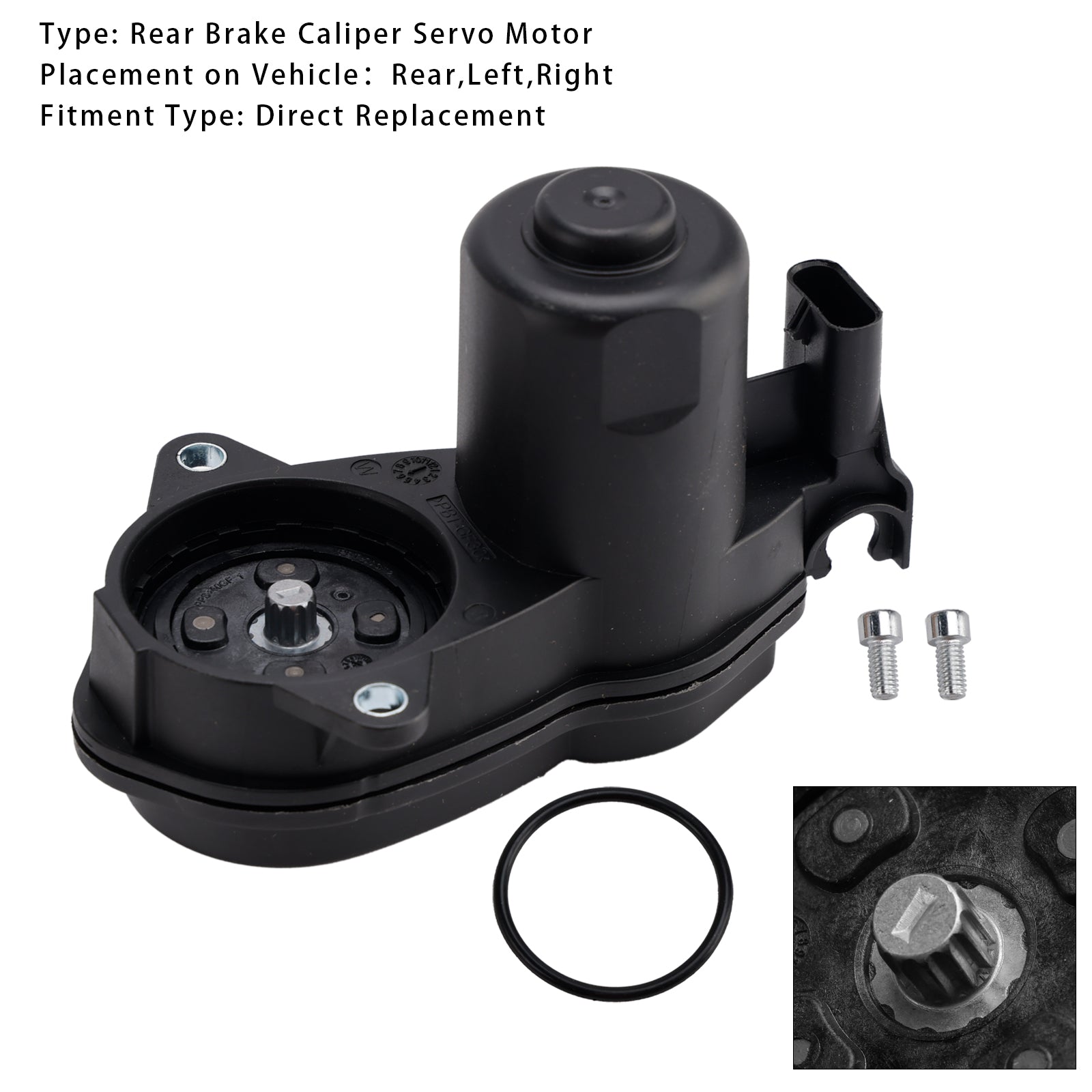 Servomoteur d'étrier de frein arrière pour Mercedes-Benz W166 X166 GLE350 ML350 GL450 1669065401