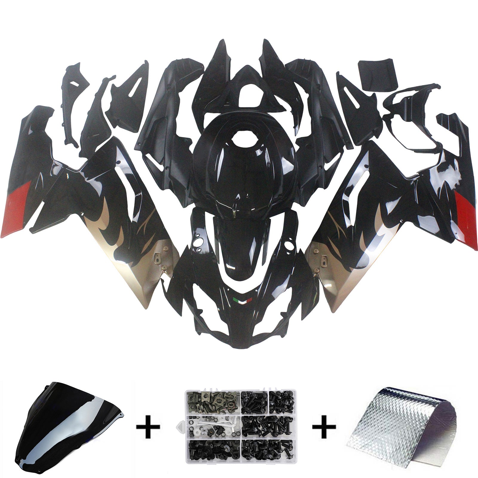 Injection Fairing Kit Bodywork Plastic ABS fit For Aprilia RS125 2006-2011