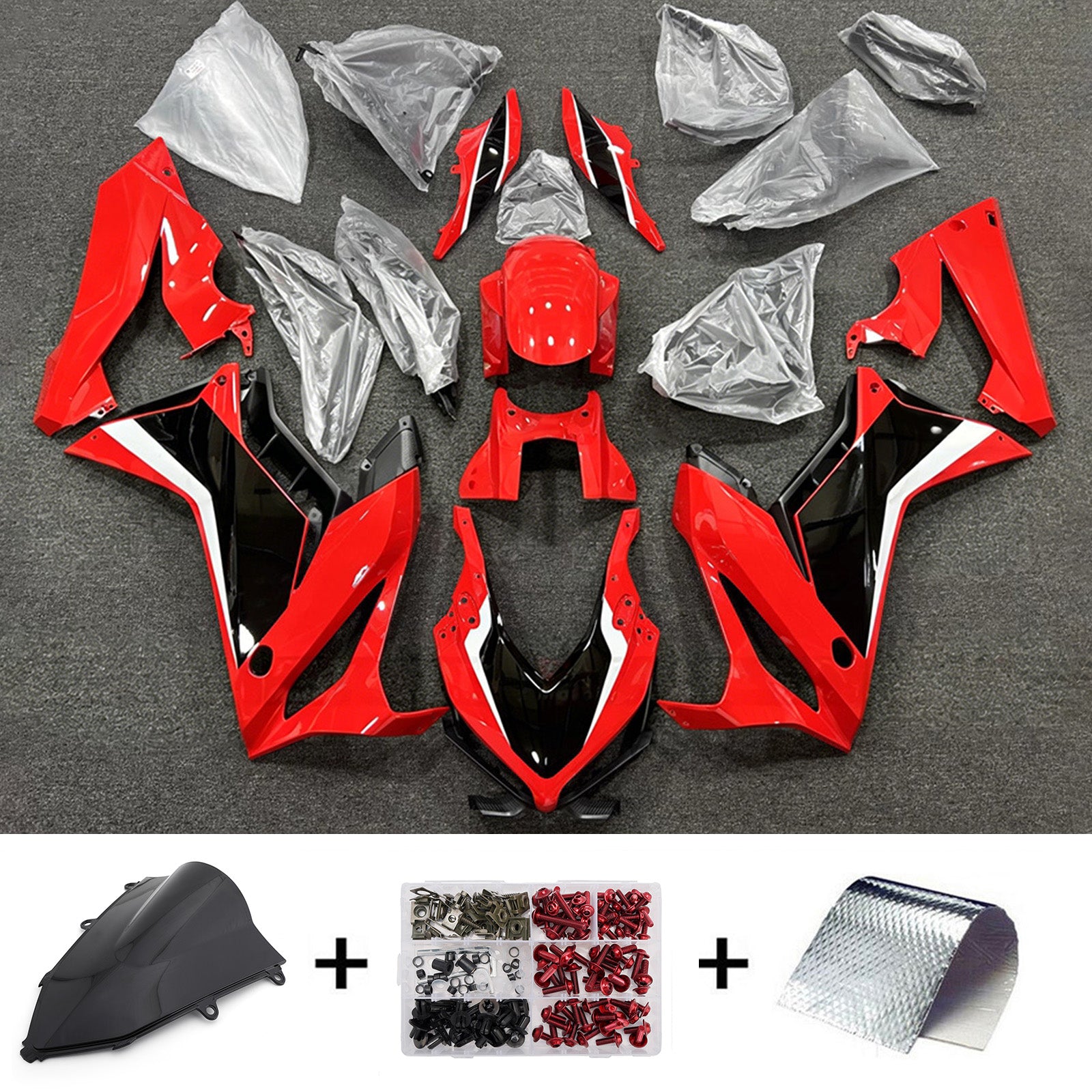 Injection Fairing Kit Bodywork Plastic ABS For Honda CBR650R 2019-2020