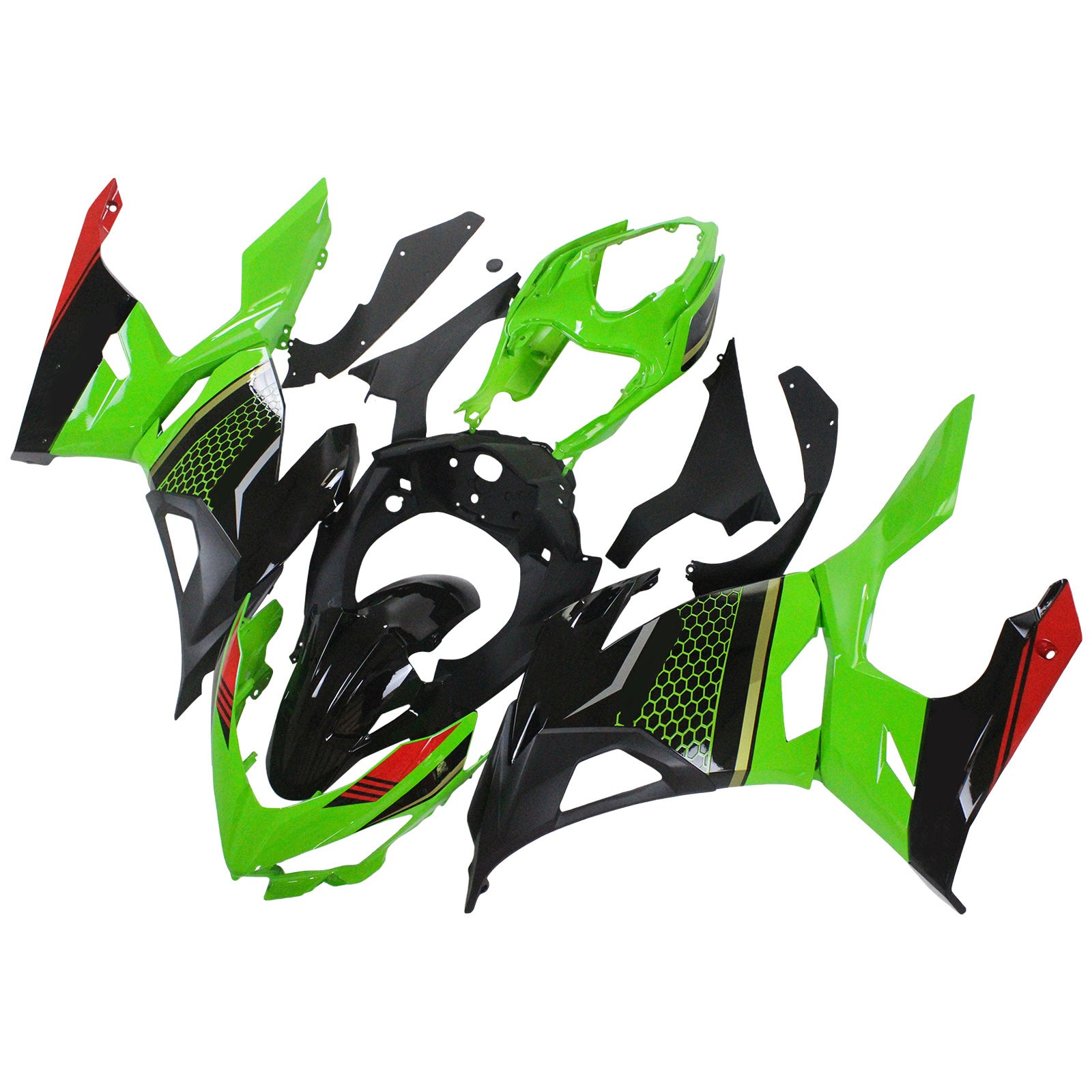 Injection Fairing Kit Bodywork For Kawasaki EX400 Ninja400 2018-2024