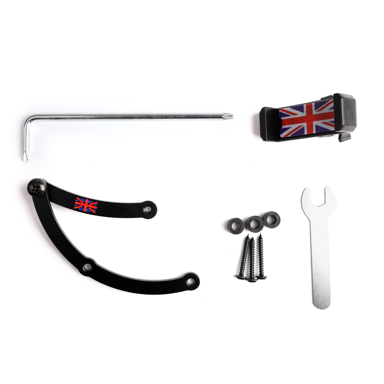 Mini Cooper R55/56/57/60/61 B Union Jack autotelefoonhouder opvouwbare houder